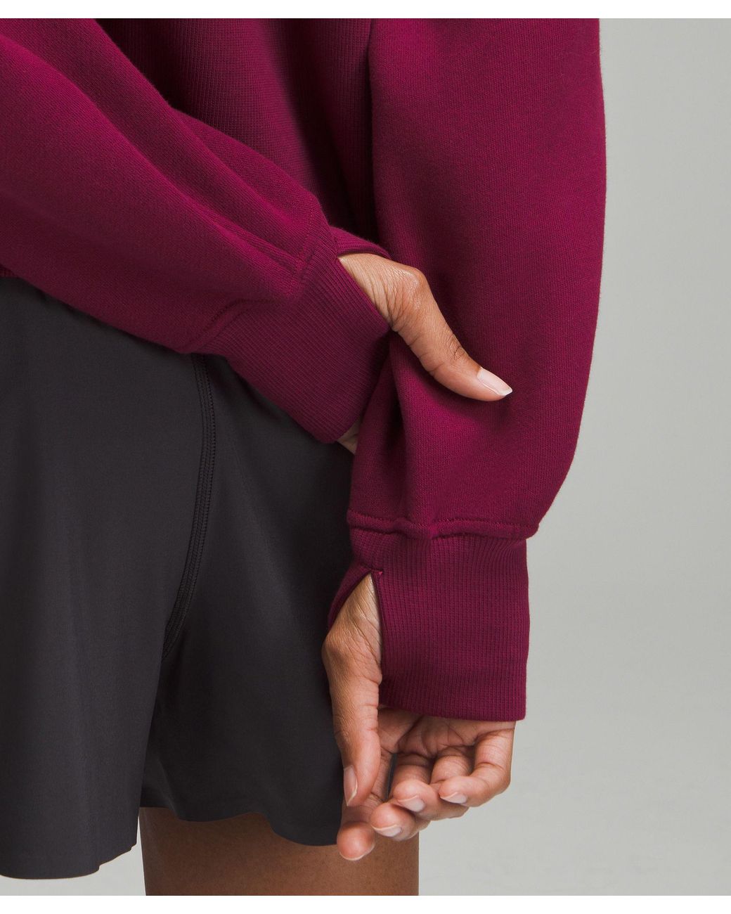 lululemon - SUKALA アクティブ クロップドTee M コッパーレッド lululemon - SUKALA アクティブ クロップドTee M コッパーレッド