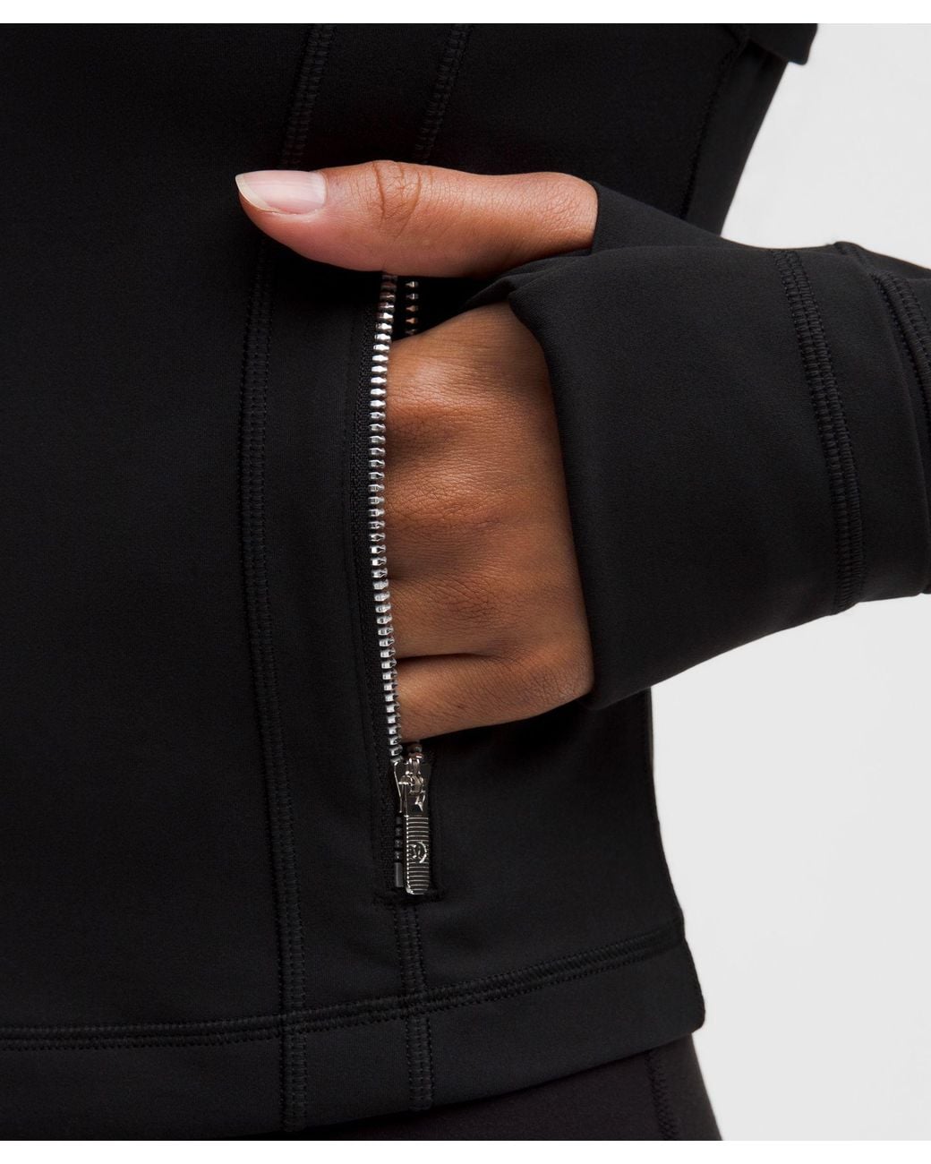 lululemon athletica Black Define Cropped Jacket