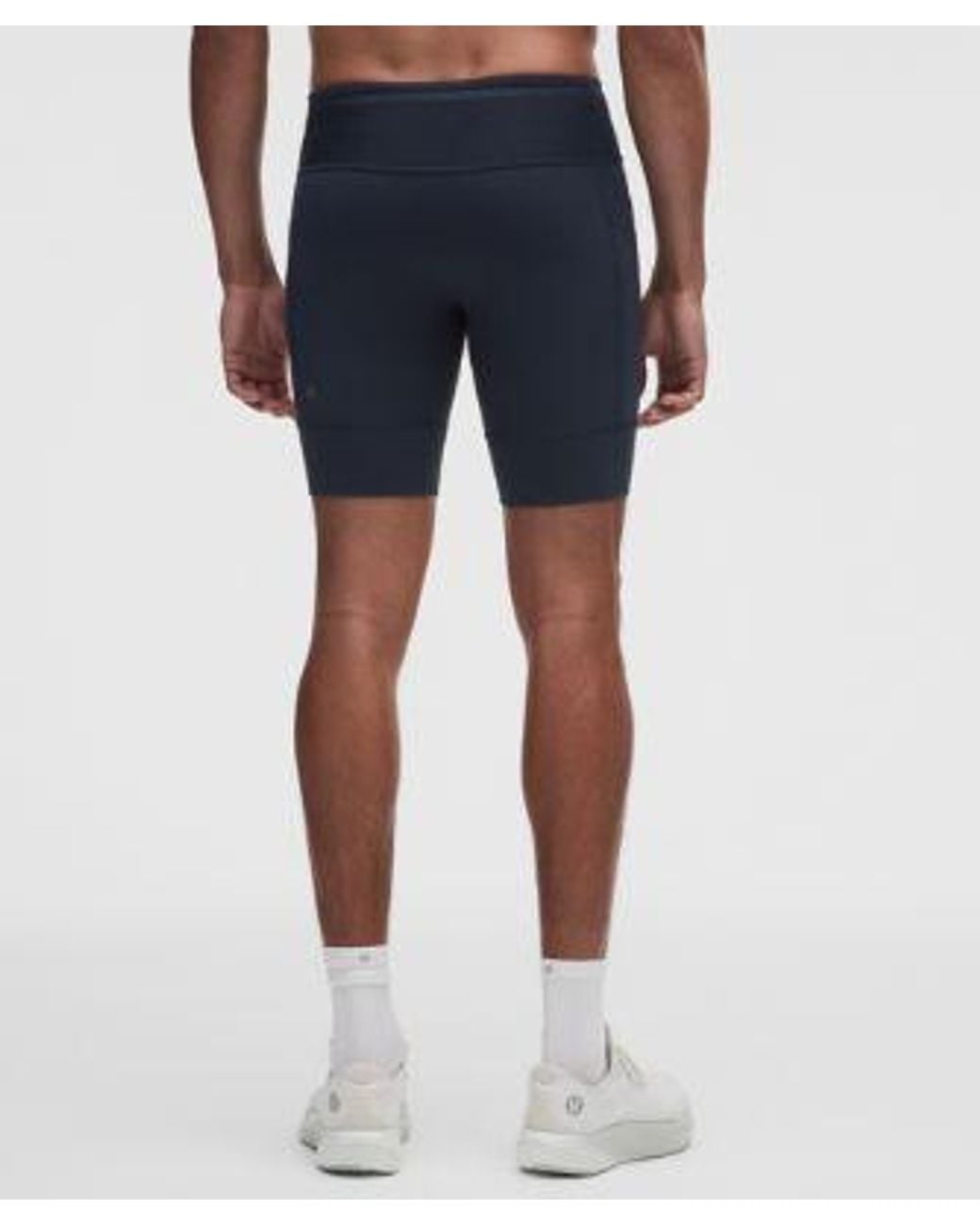 lululemon athletica Blue – Nulux Running Half Tight Shorts – 8" – – Size 6 for men