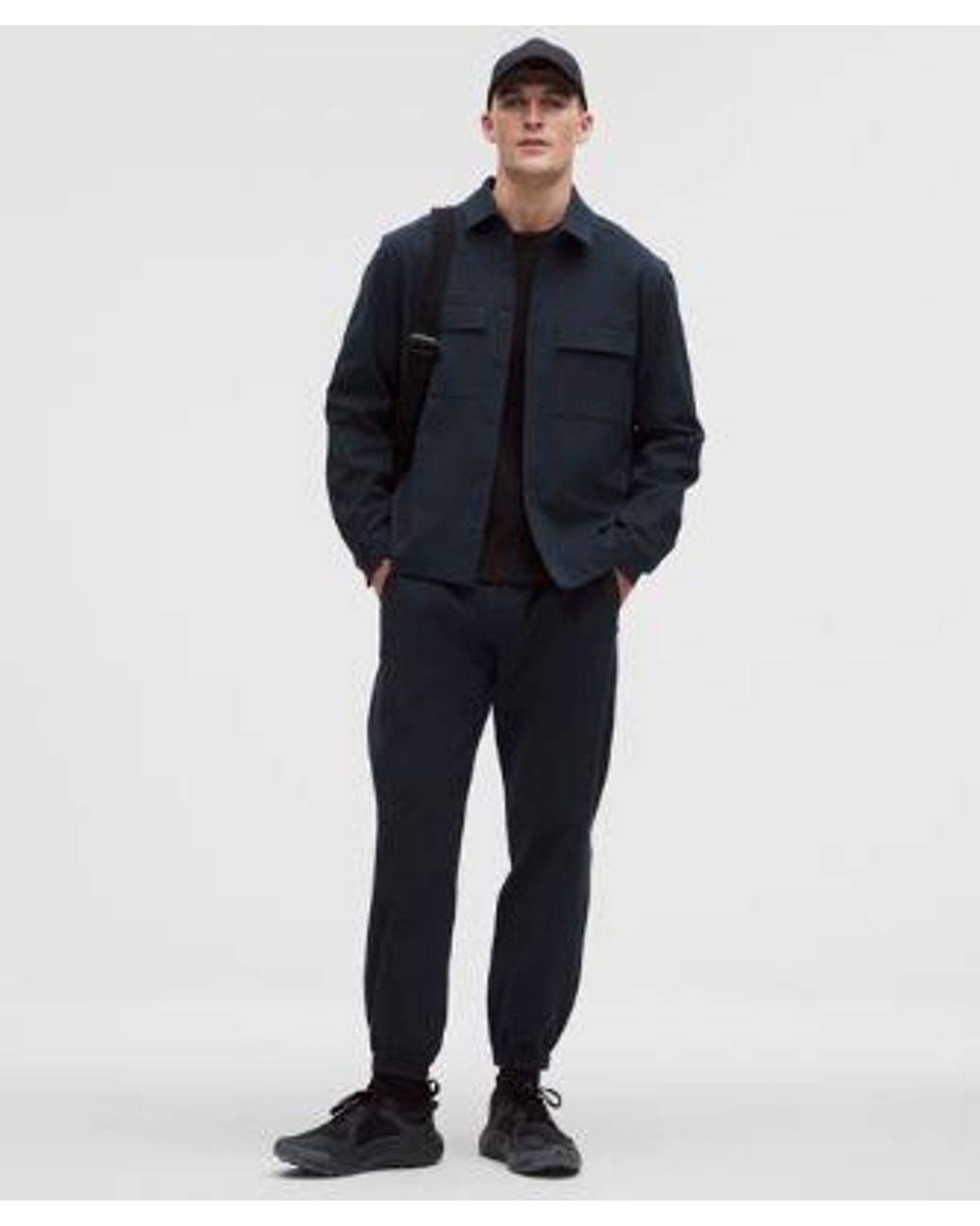 lululemon athletica Blue – Sojourn Overshirt – – Size Medium for men