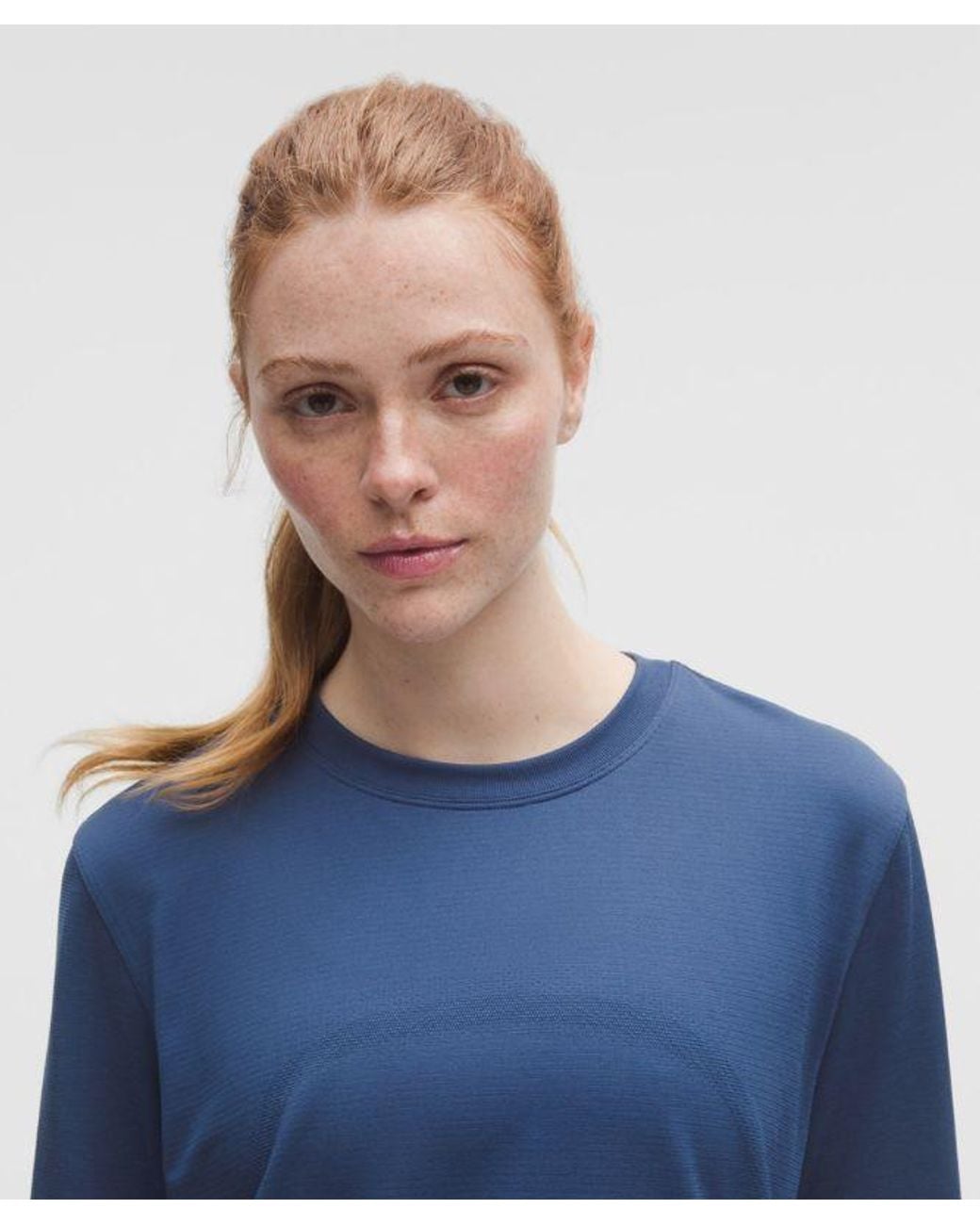 lululemon athletica Blue Swiftly Tech Long-Sleeve Shirt 2.0