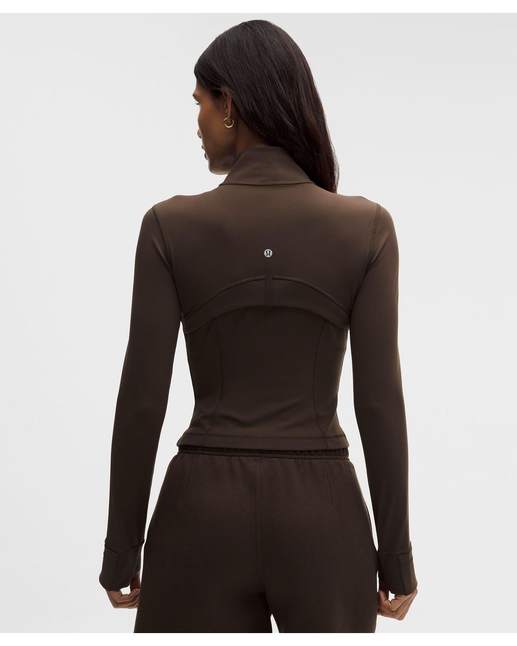 lululemon athletica Brown Define Cropped Jacket