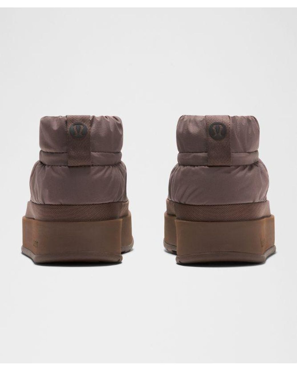lululemon athletica Brown Wunder Puff Mini Boot