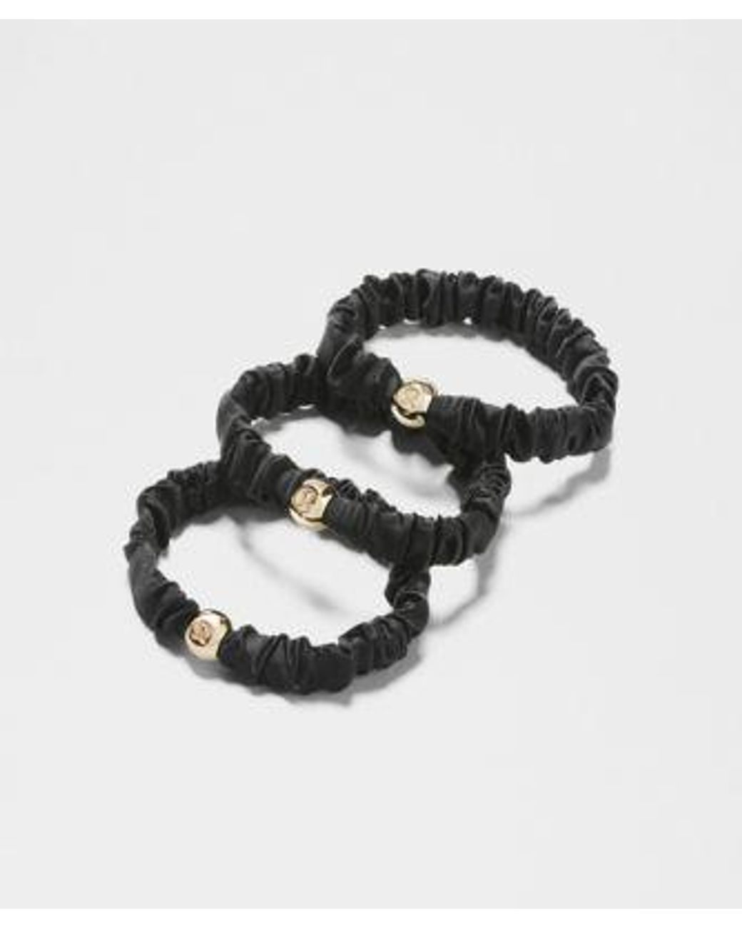 lululemon athletica Multicolor – Skinny Hair Scrunchie 3 Pack Logo Bead –