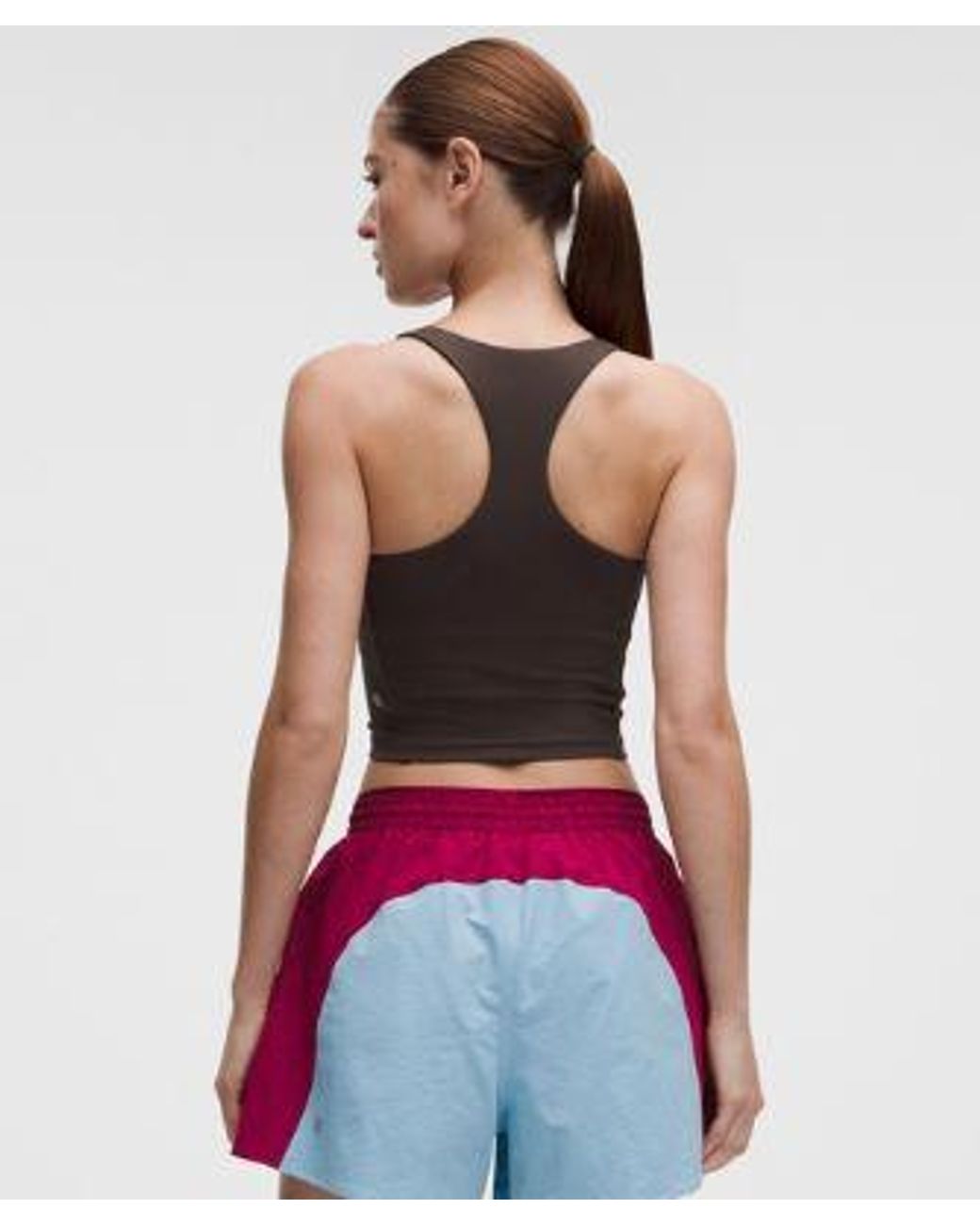 lululemon athletica Blue Wunder Train Racerback Tank Top
