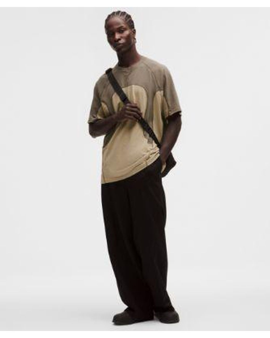lululemon athletica Natural – Organic Oversized T-Shirt Slnsh Collection – – Size Large for men