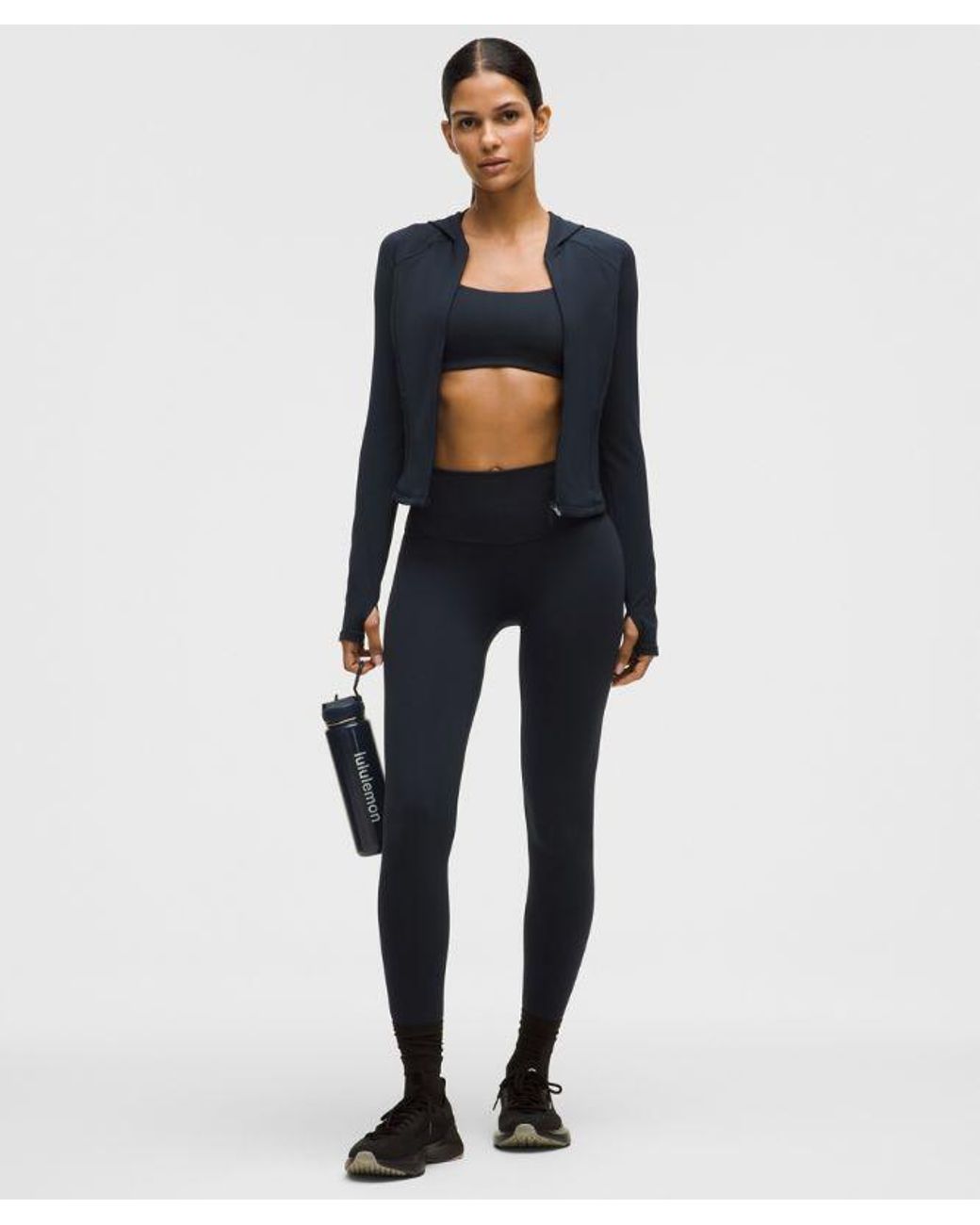 lululemon athletica Blue – Wunder Train Full-Zip Jacket – – Size 4