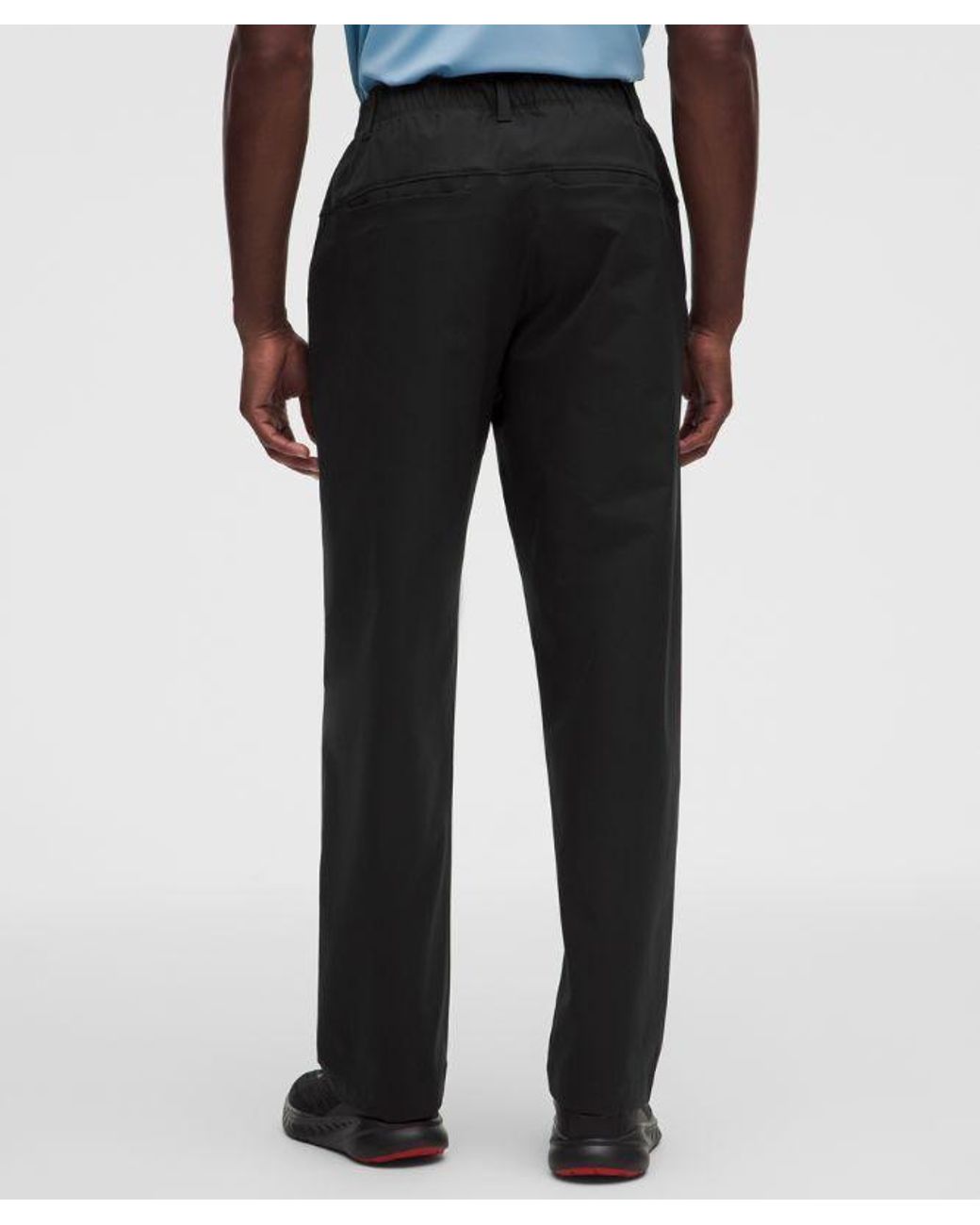 lululemon athletica Black – Stretch Relaxed-Fit Golf Trousers Regular – – Size 12 for men