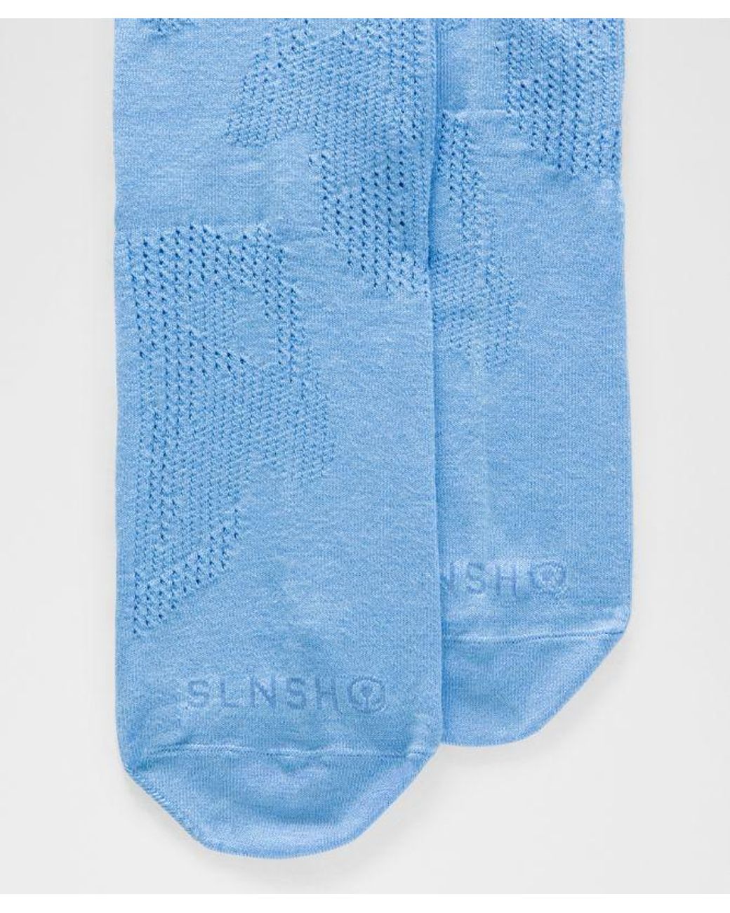 lululemon athletica Blue – Open-Knit Crew Socks 3 Pack Slnsh Collection – – Size Large