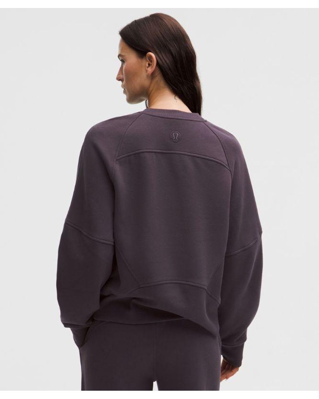 lululemon athletica Blue – Scuba Oversized Hip-Length Pullover Hoodie Jewelled – – Size 6