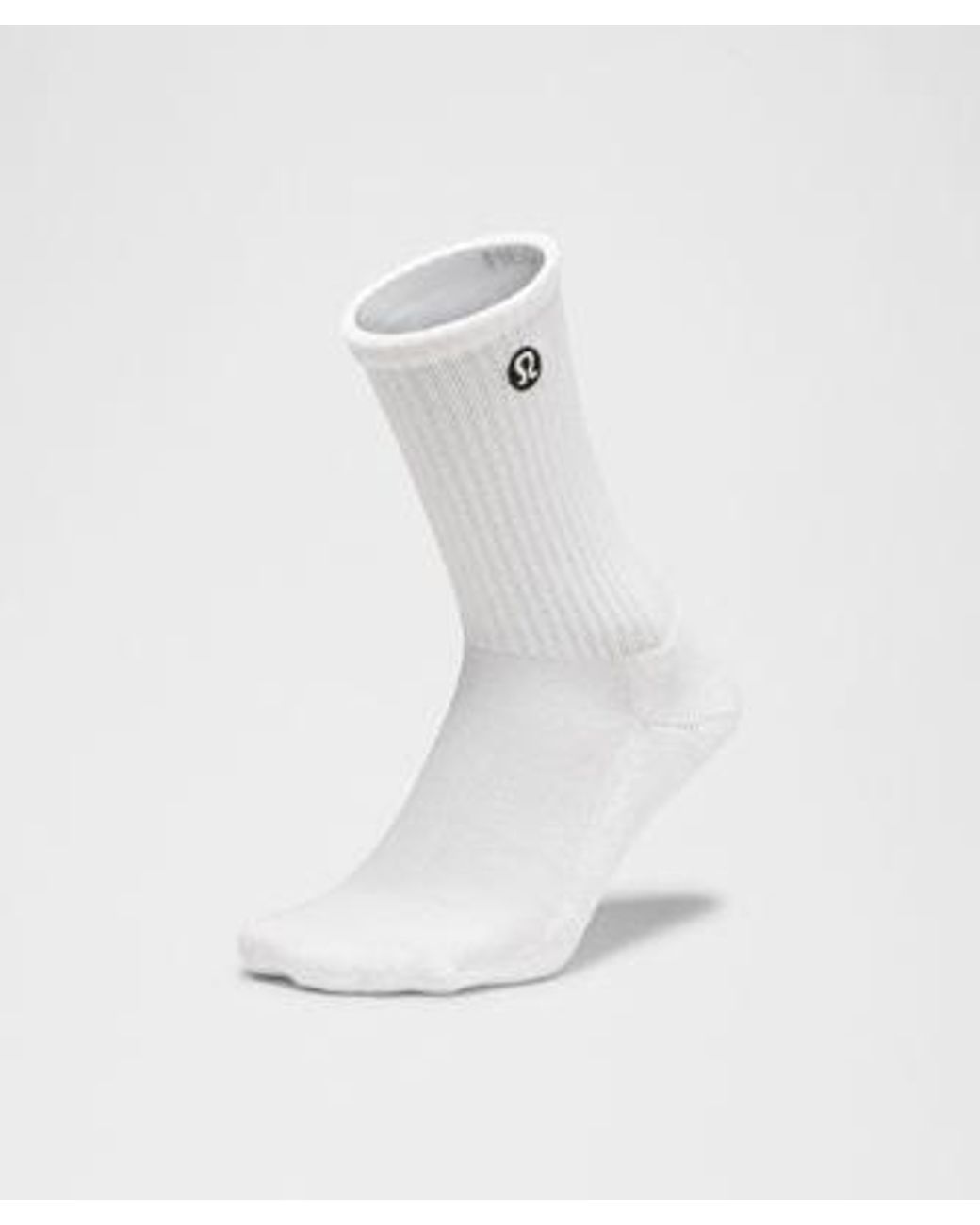 lululemon athletica White Daily Essential Crew Socks