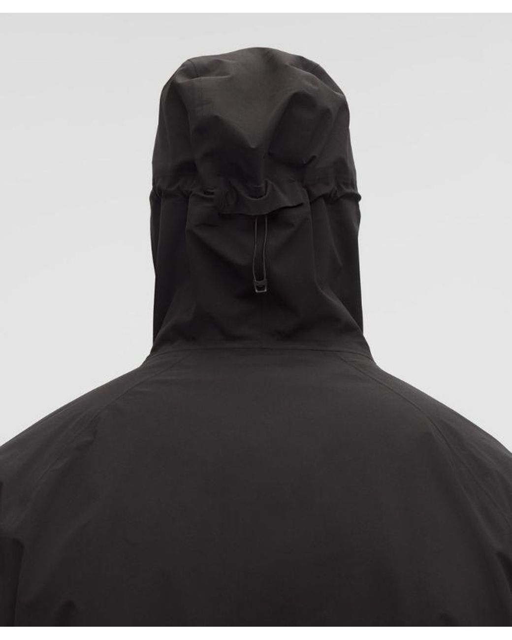 lululemon athletica Black Stretch Glyde Waterproof Jacket for men