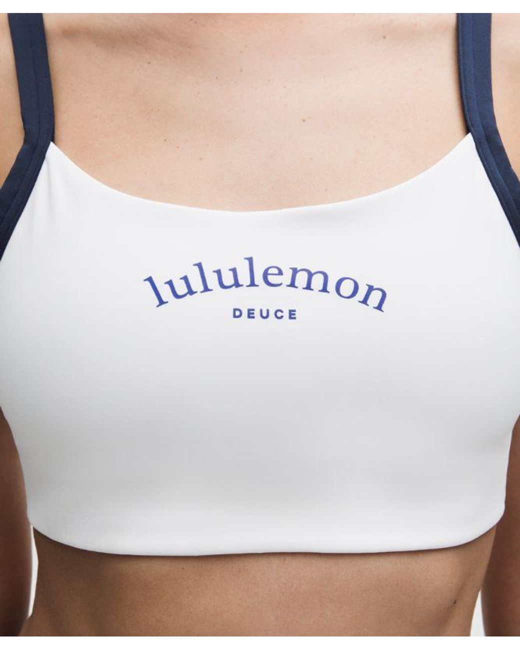 lululemon athletica Blue – Straight-Strap Sports Bra Light Support, B/C Cup Tennis Deuce – –