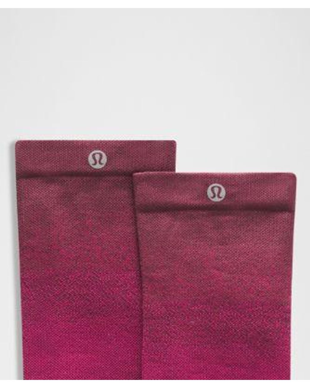 lululemon athletica Purple Power Stride Crew Socks Ombre