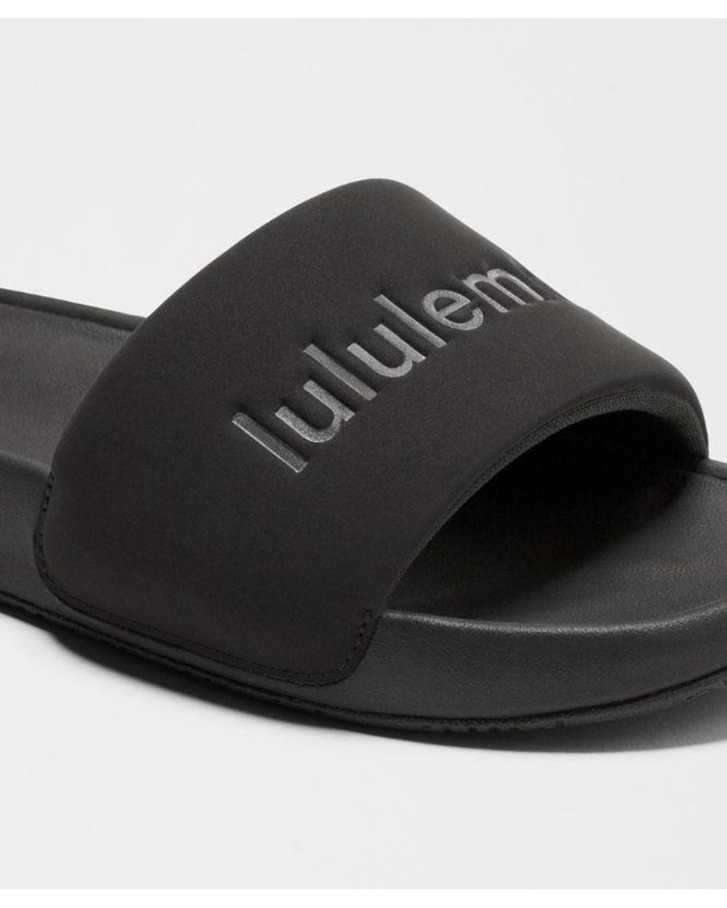 lululemon athletica Black Restfeel Slide