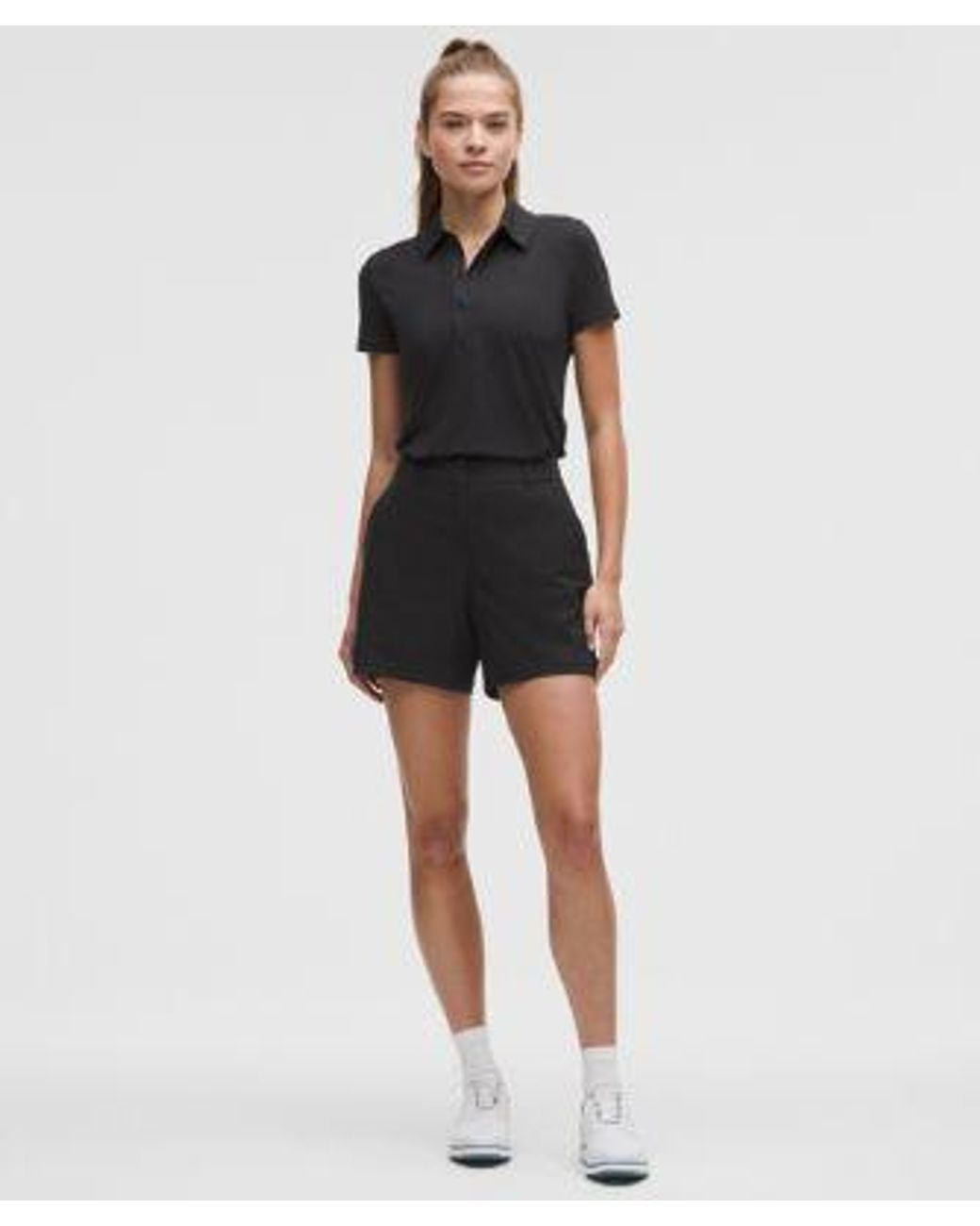 lululemon athletica White – Stretch Golf Shorts – 5" – – Size 28