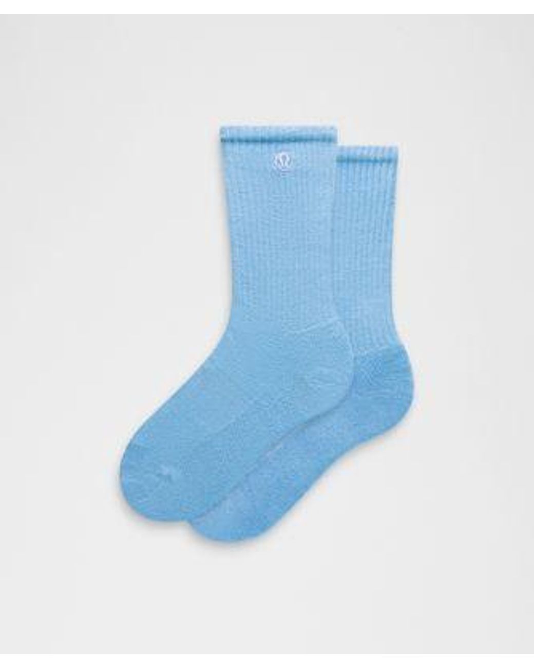 lululemon athletica Blue Daily Essential Crew Socks