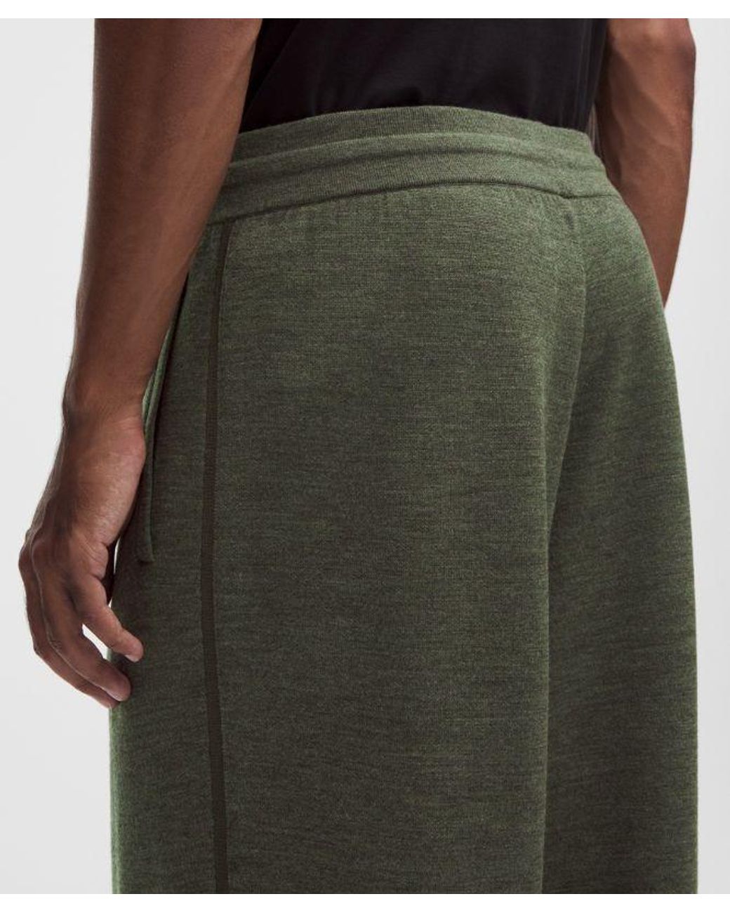 lululemon athletica Black – Merino Knit Joggers Regular – – Size Large for men