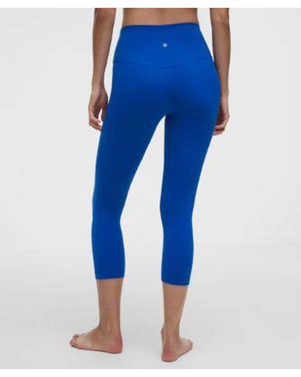 lululemon athletica Blue Align High-Rise Crop 21"