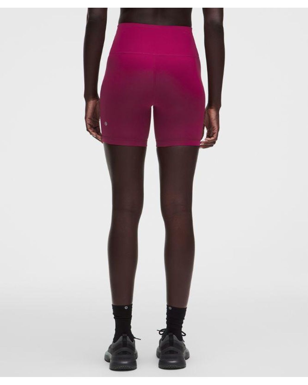 lululemon athletica Pink – Wunder Train No Line High-Rise Shorts – 6" – – Size 4