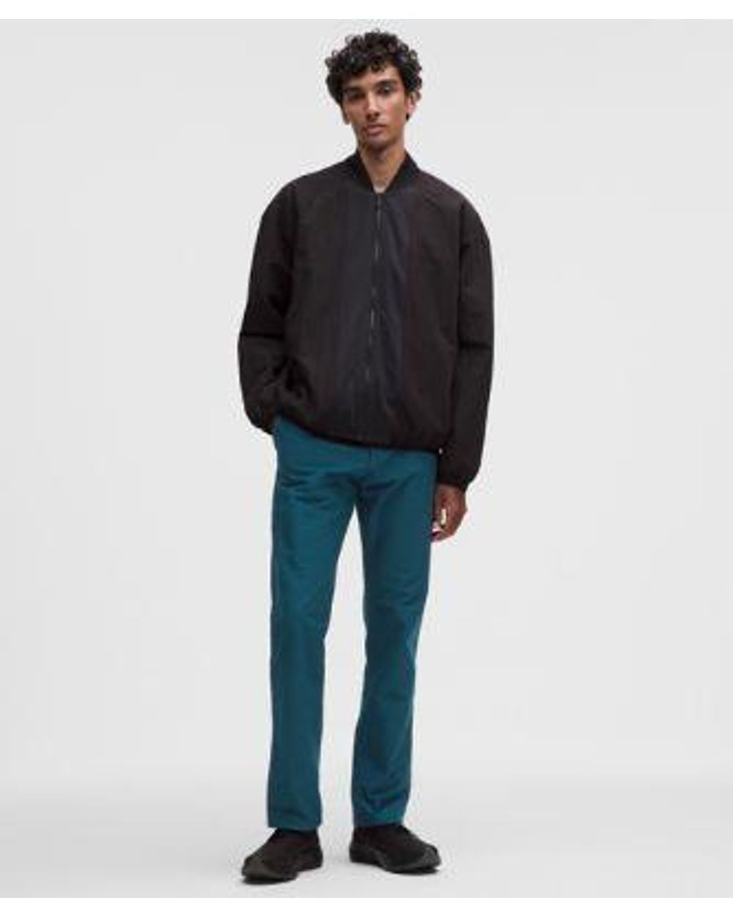 lululemon athletica Blue Slacker Classic-Straight Trouser 34L for men