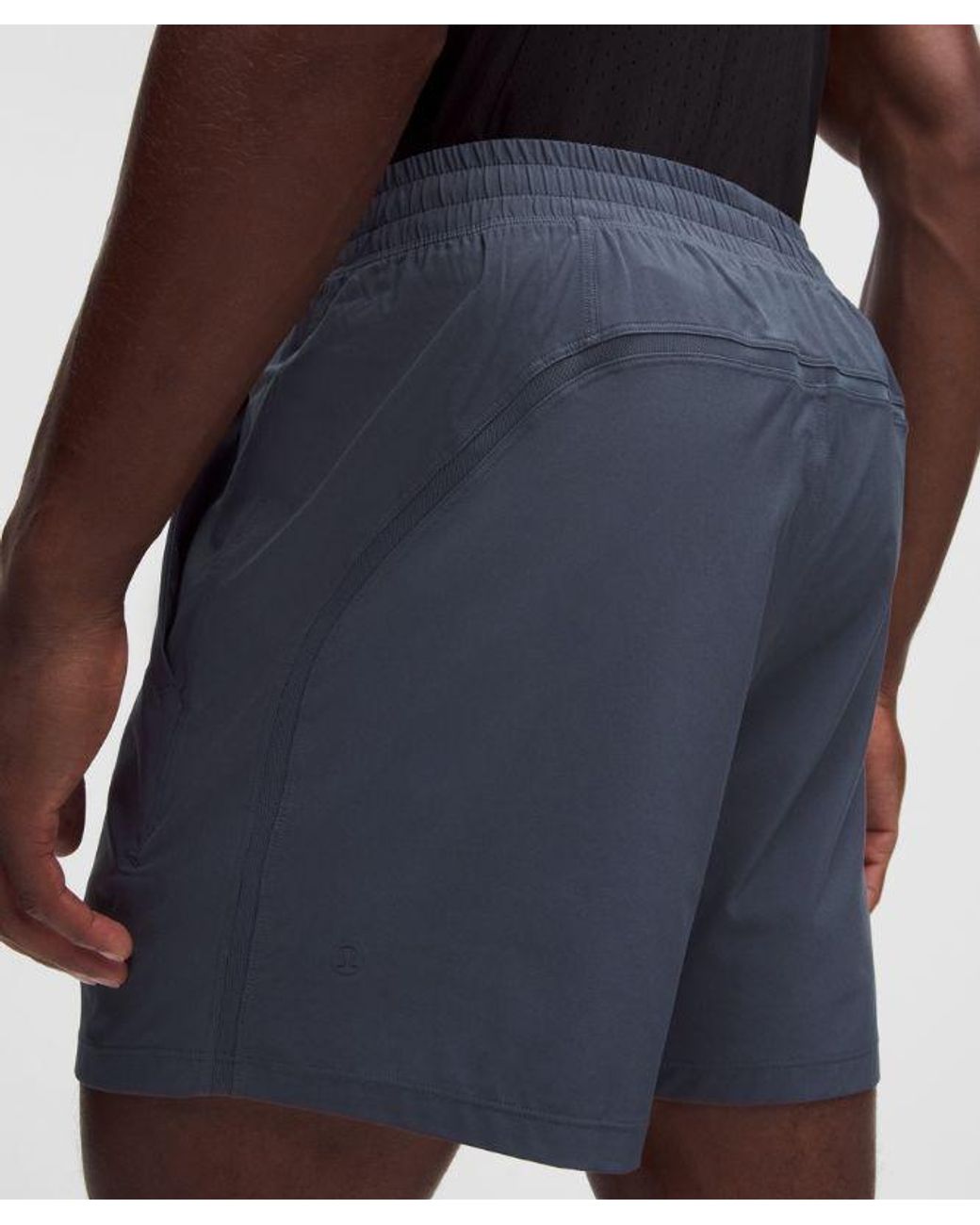 lululemon athletica Blue Pace Breaker Lined Short 5" for men
