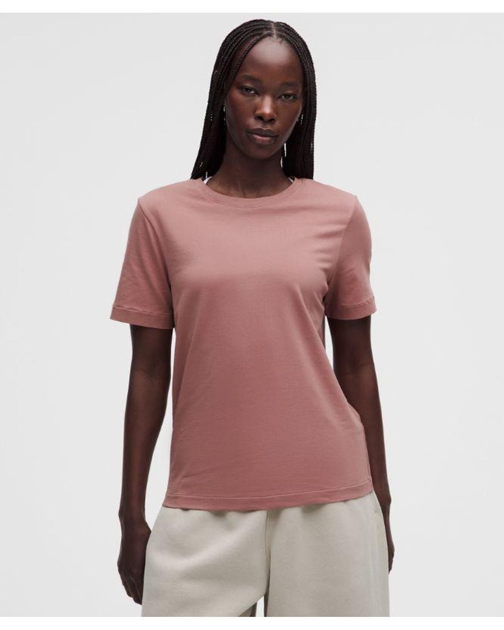 lululemon athletica Red The Classic Jersey Tee