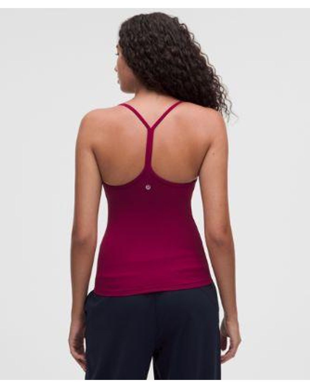lululemon athletica Red Flow Y Tank Top