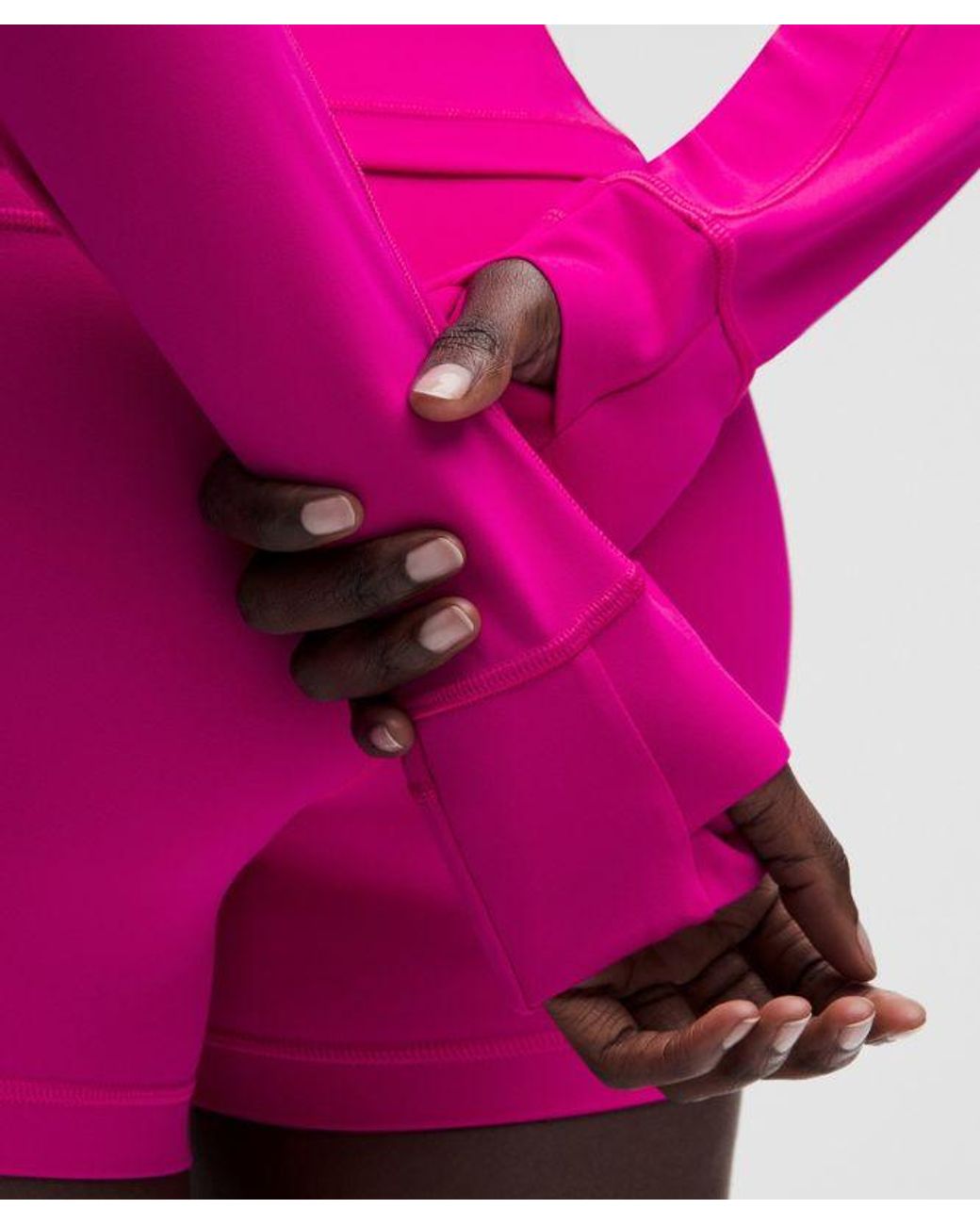 lululemon athletica Pink Define Cropped Jacket