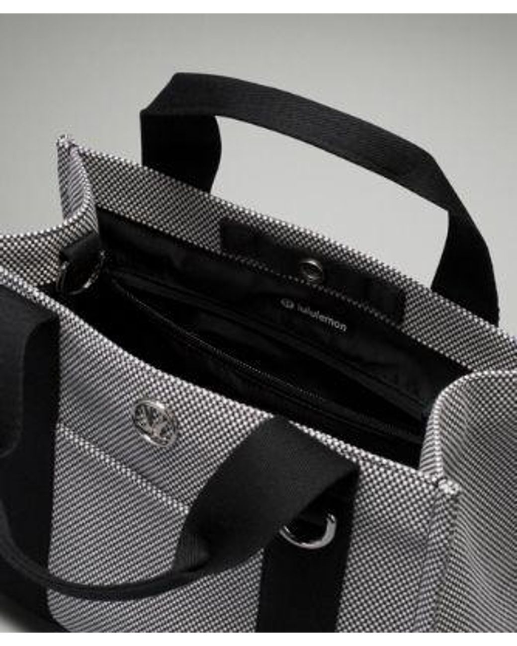 lululemon Two Tone Canvas Mini Tote Bag 4.5L in Black Lyst UK