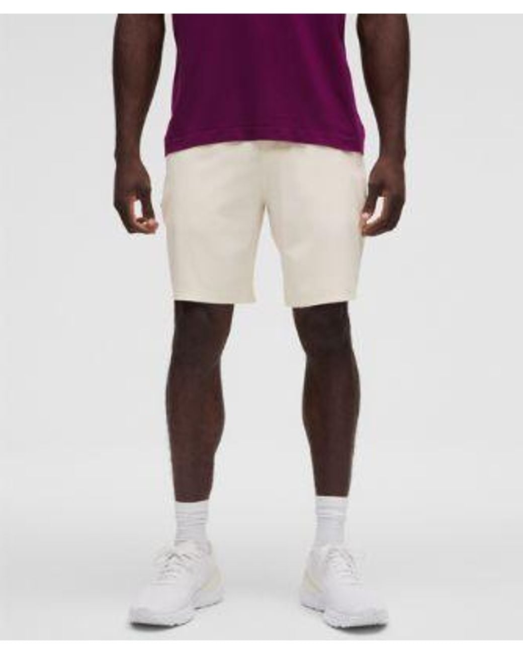 lululemon athletica White – Pace Breaker Linerless Shorts – 9" – – for men