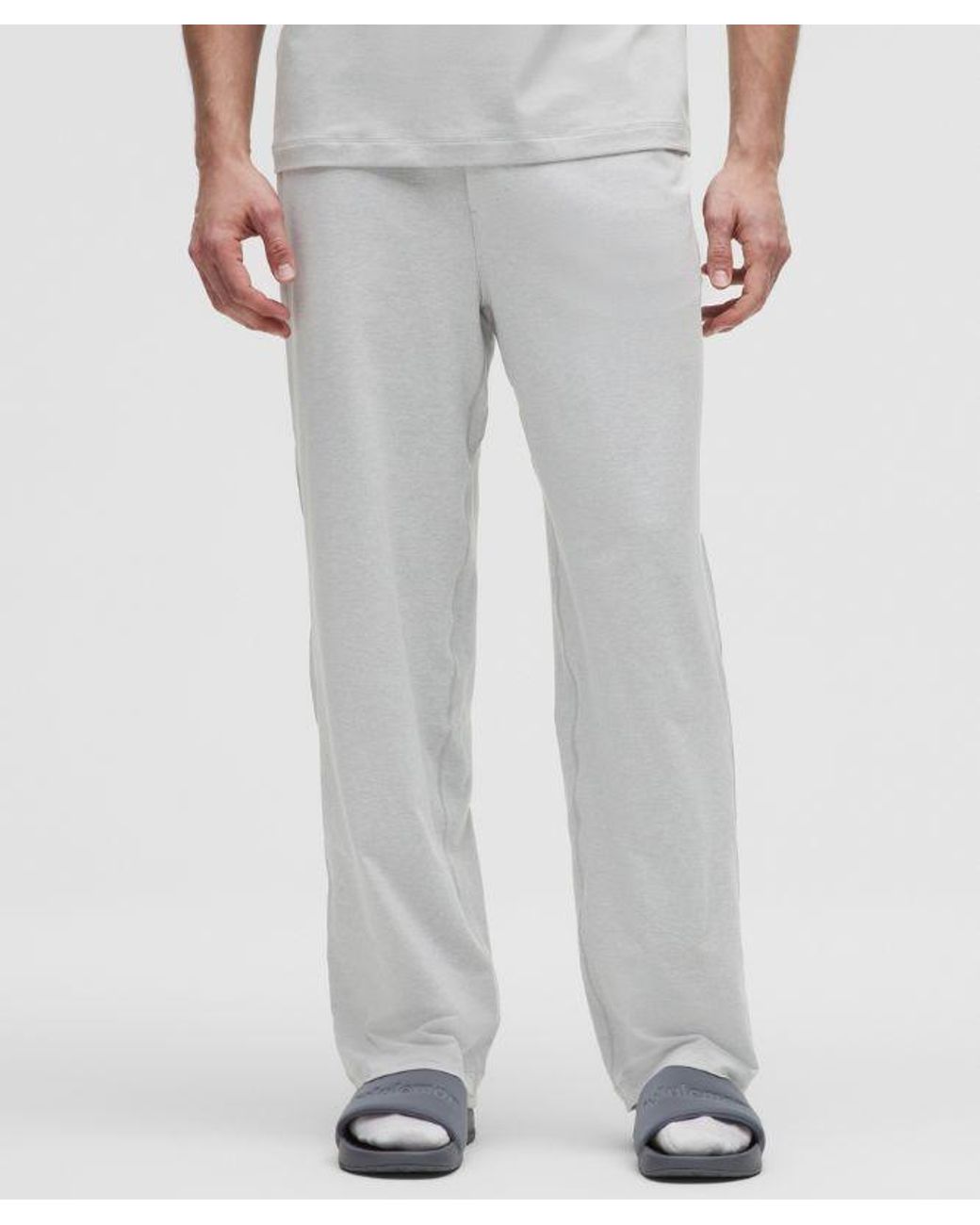lululemon athletica Gray Soft Jersey Classic-Fit Pant for men