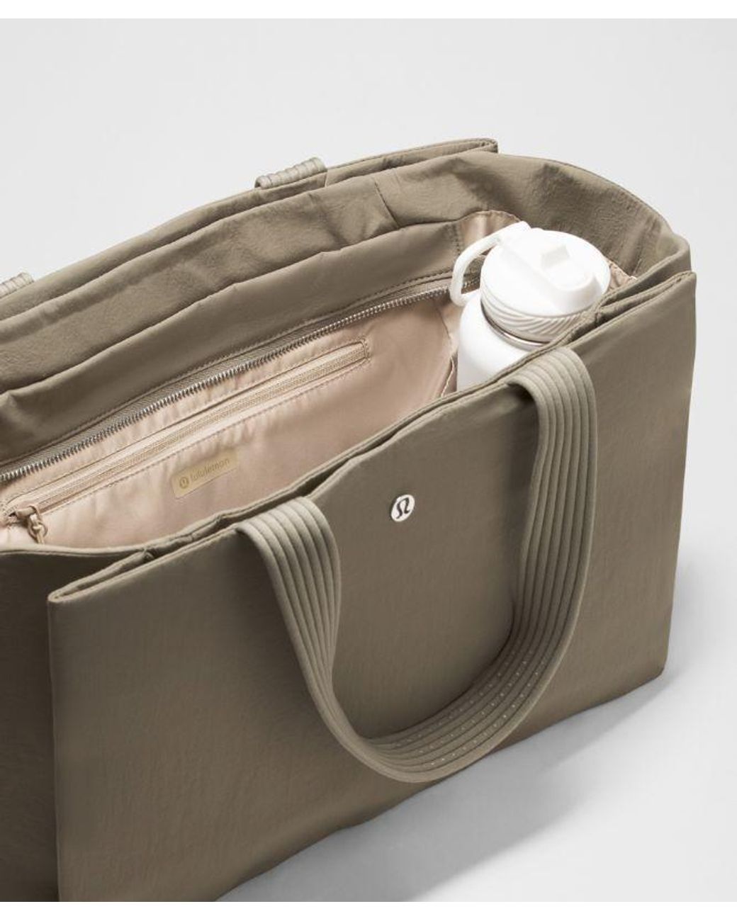 lululemon athletica Gray Triple Compartment Tote Bag 18L