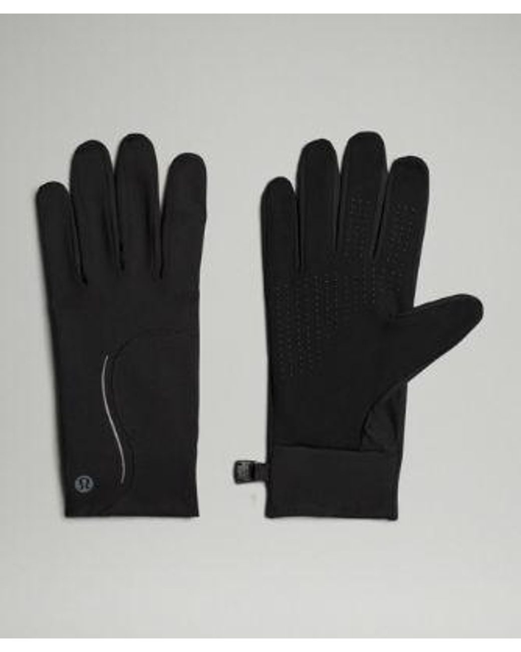 lululemon athletica Fast And Free Running Gloves - Color Black - Size Xs/s