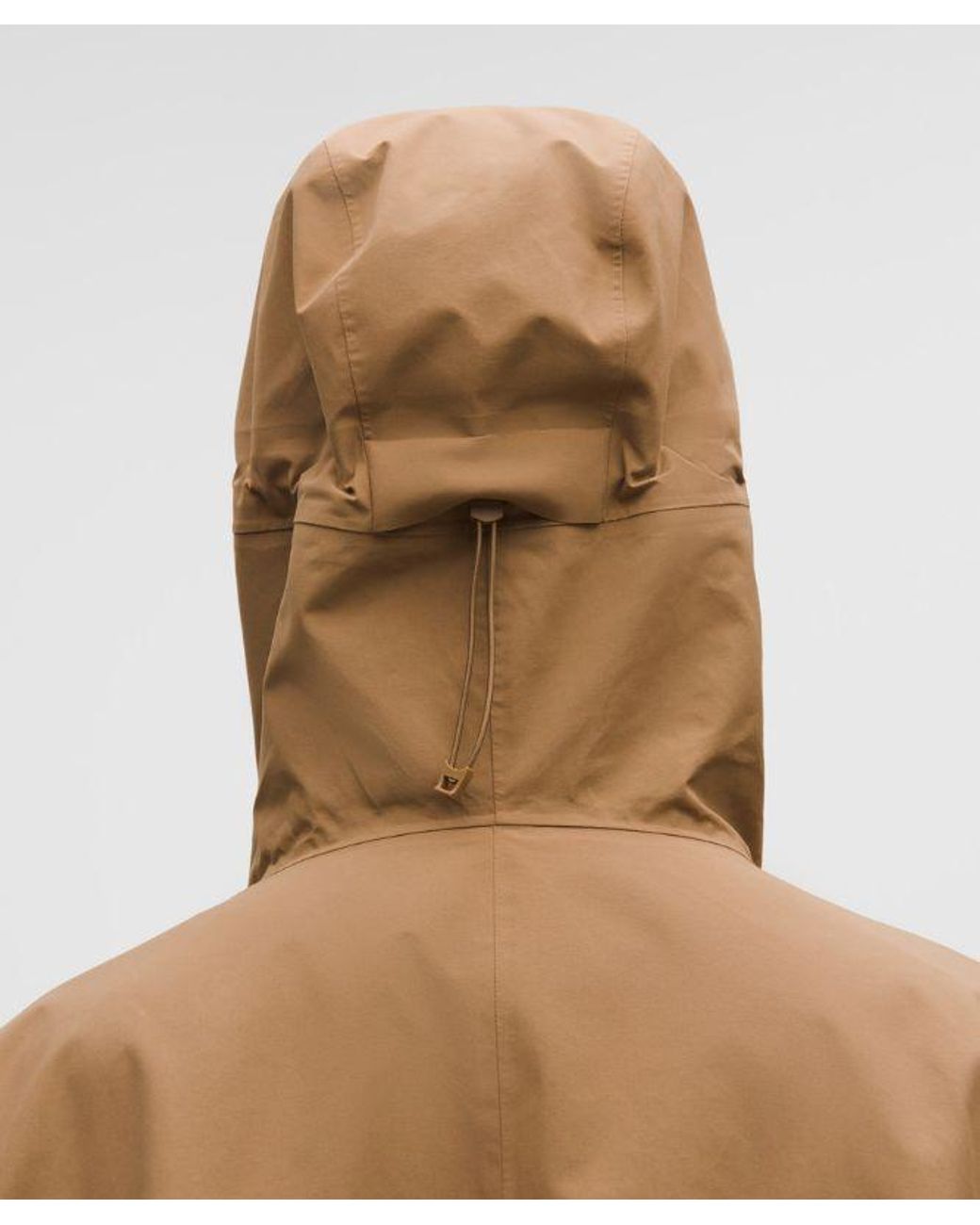 lululemon athletica Natural – Waterproof Cinch-Hem Jacket – /Khaki – for men