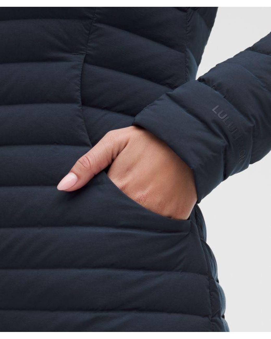 lululemon athletica Black Pack It Down Long Jacket