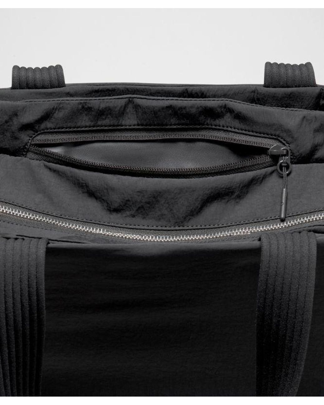 lululemon athletica Black Triple Compartment Tote Bag 18L