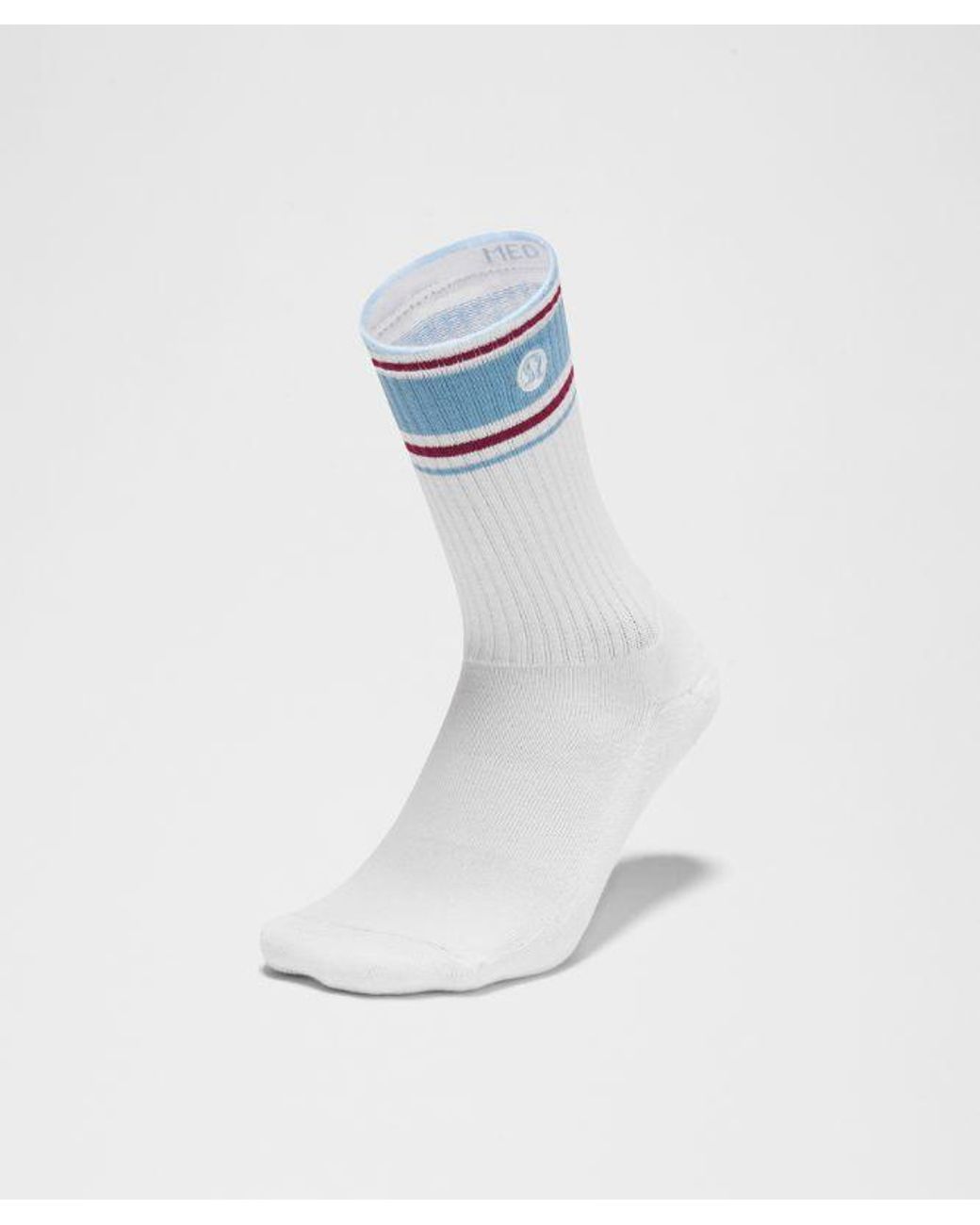 lululemon athletica Blue Daily Essential Crew Socks