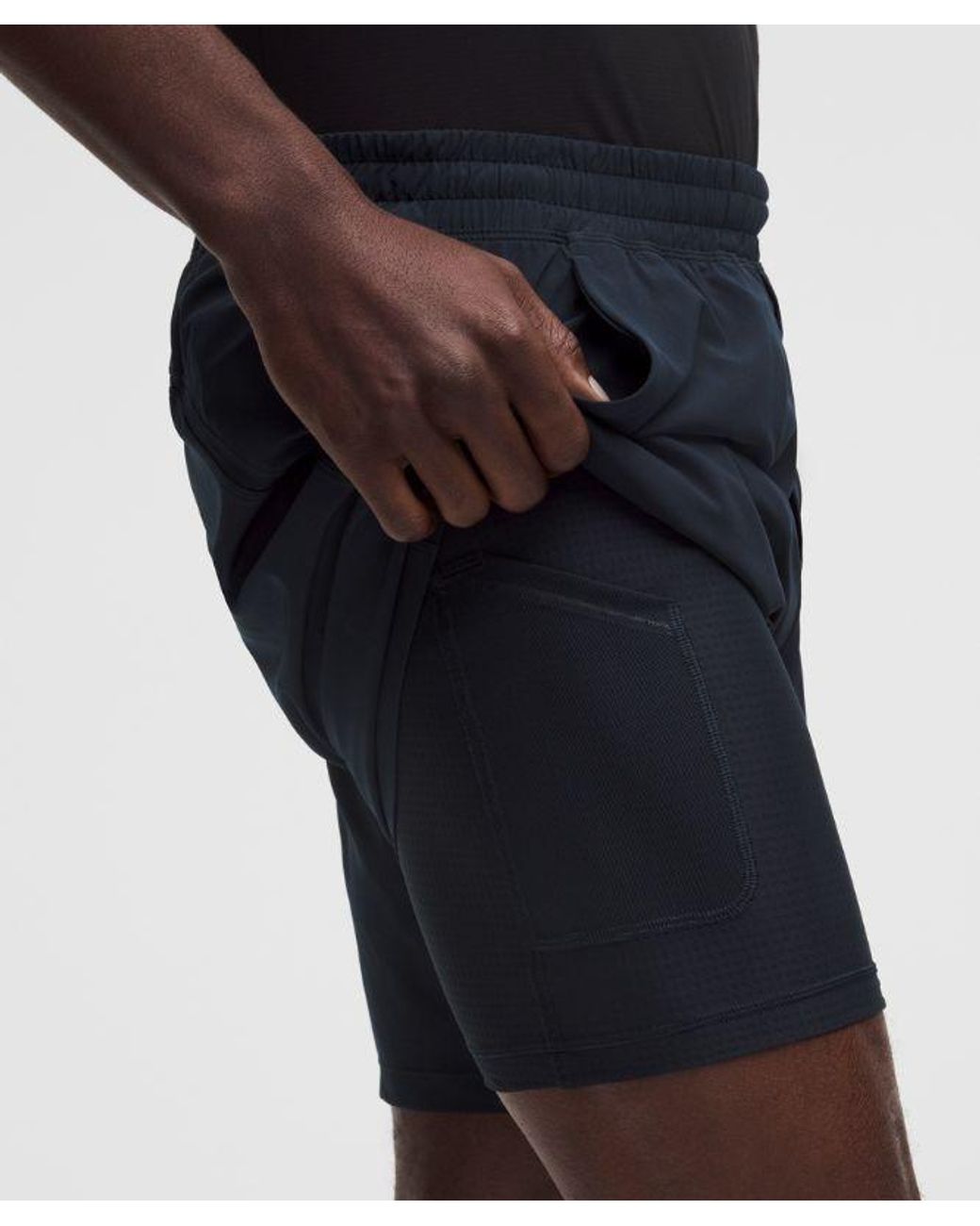 lululemon athletica Pace Breaker Lined Shorts - 7" - Color Blue - Size L for men