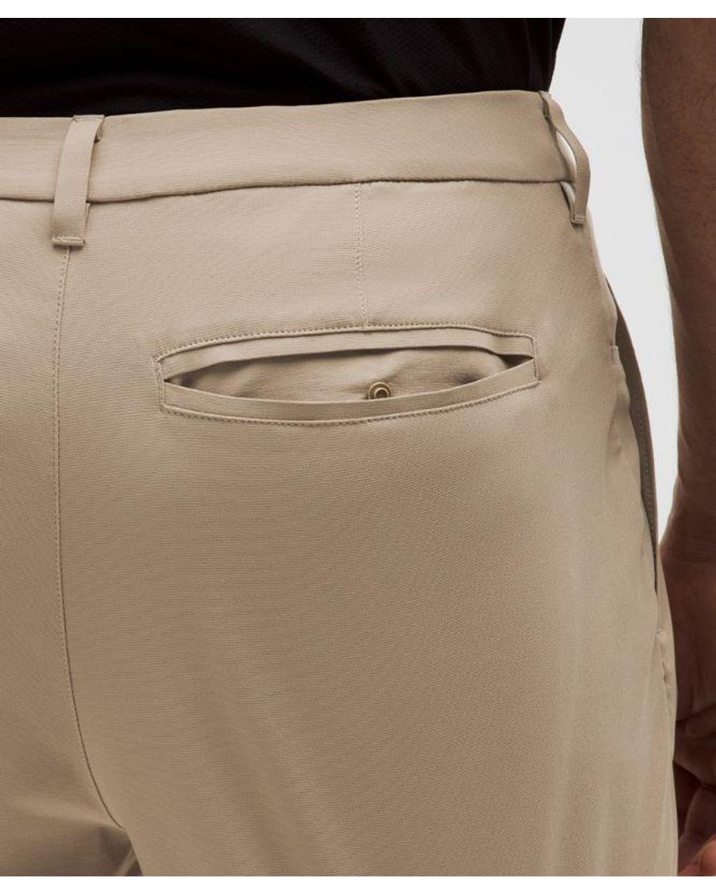 lululemon athletica Black Abc Classic-Fit Golf Short 7" for men