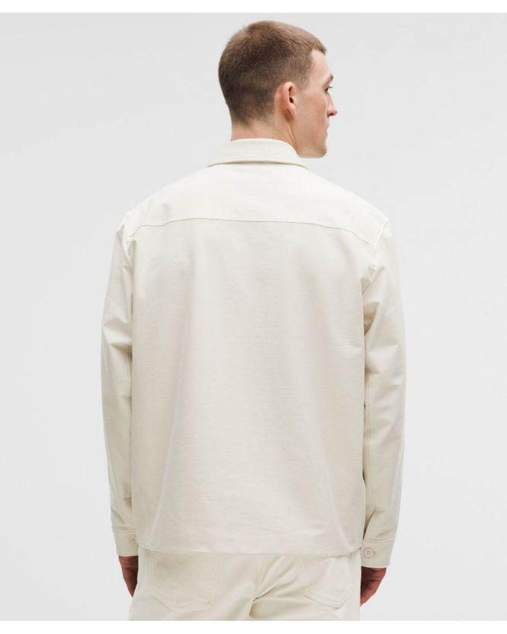 lululemon athletica Natural – Utilitech Twill Chore Coat – – Size Large for men