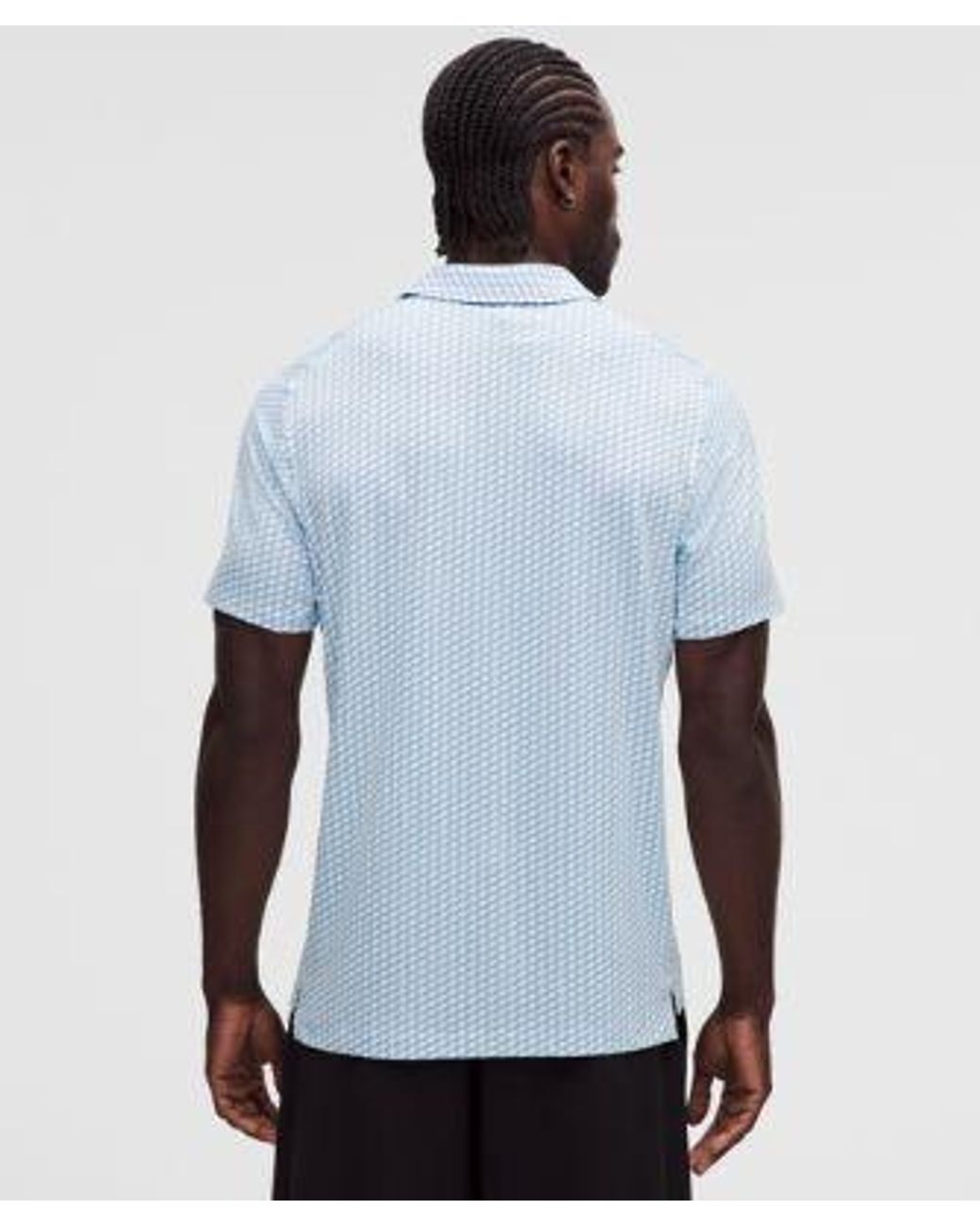 lululemon athletica White – Logo Sport Polo Short-Sleeve – – Size Large for men