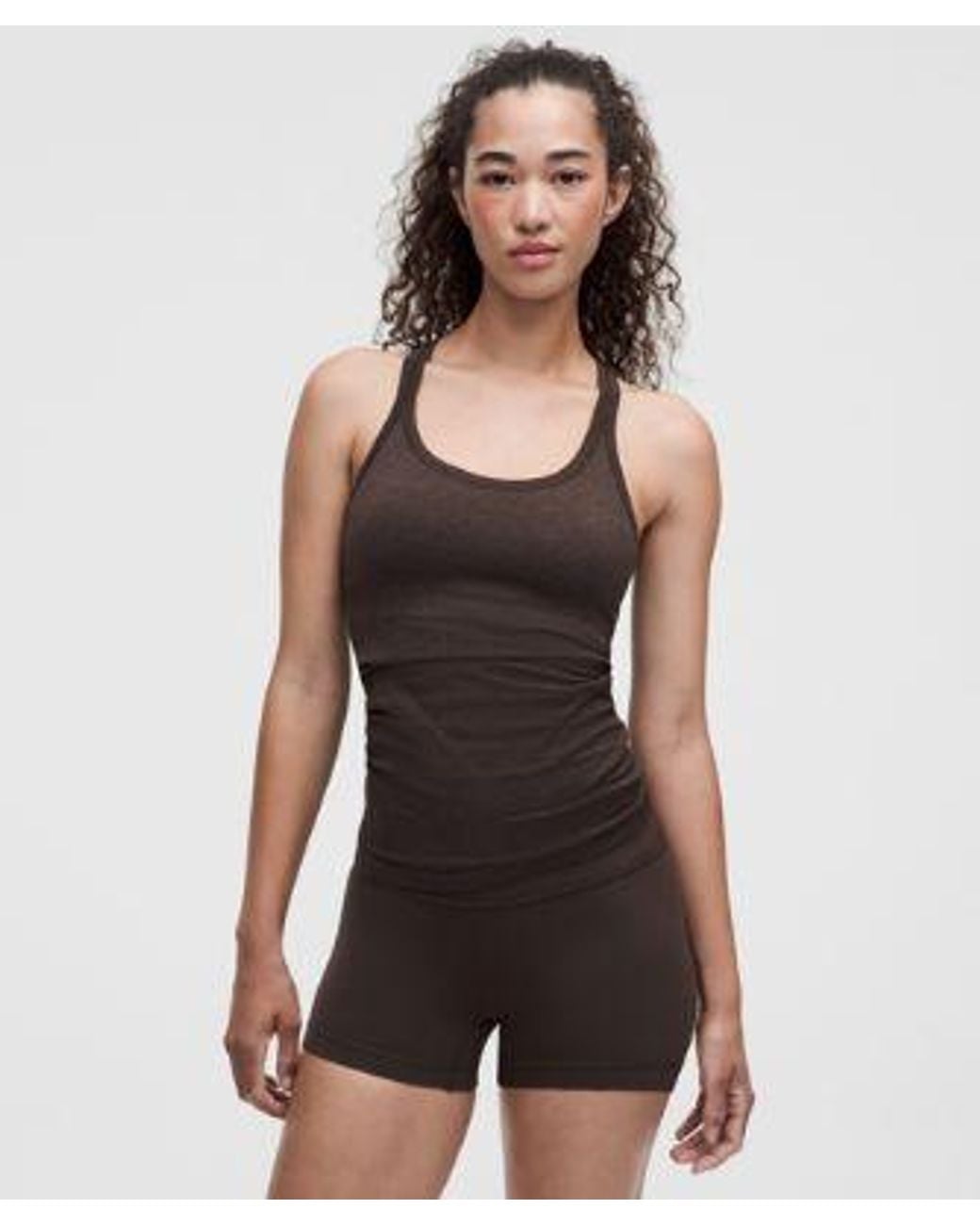 lululemon athletica Black – Ebb To Street Tank Top Light Support, B/C Cup – – Size 14