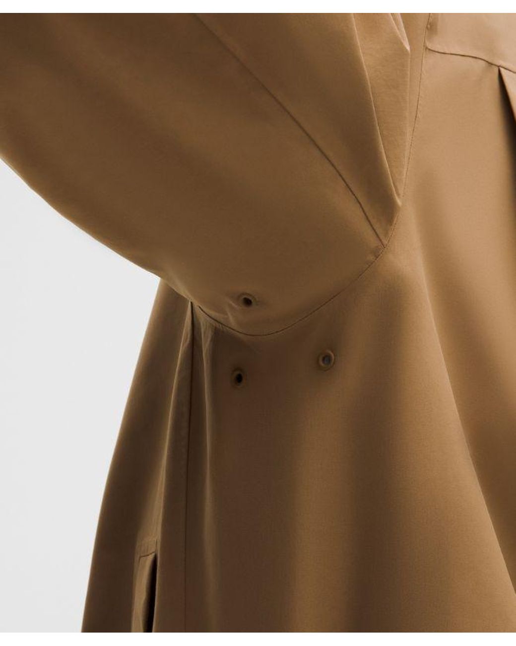 lululemon athletica Natural – Waterproof Cinch-Hem Jacket – /Khaki – for men