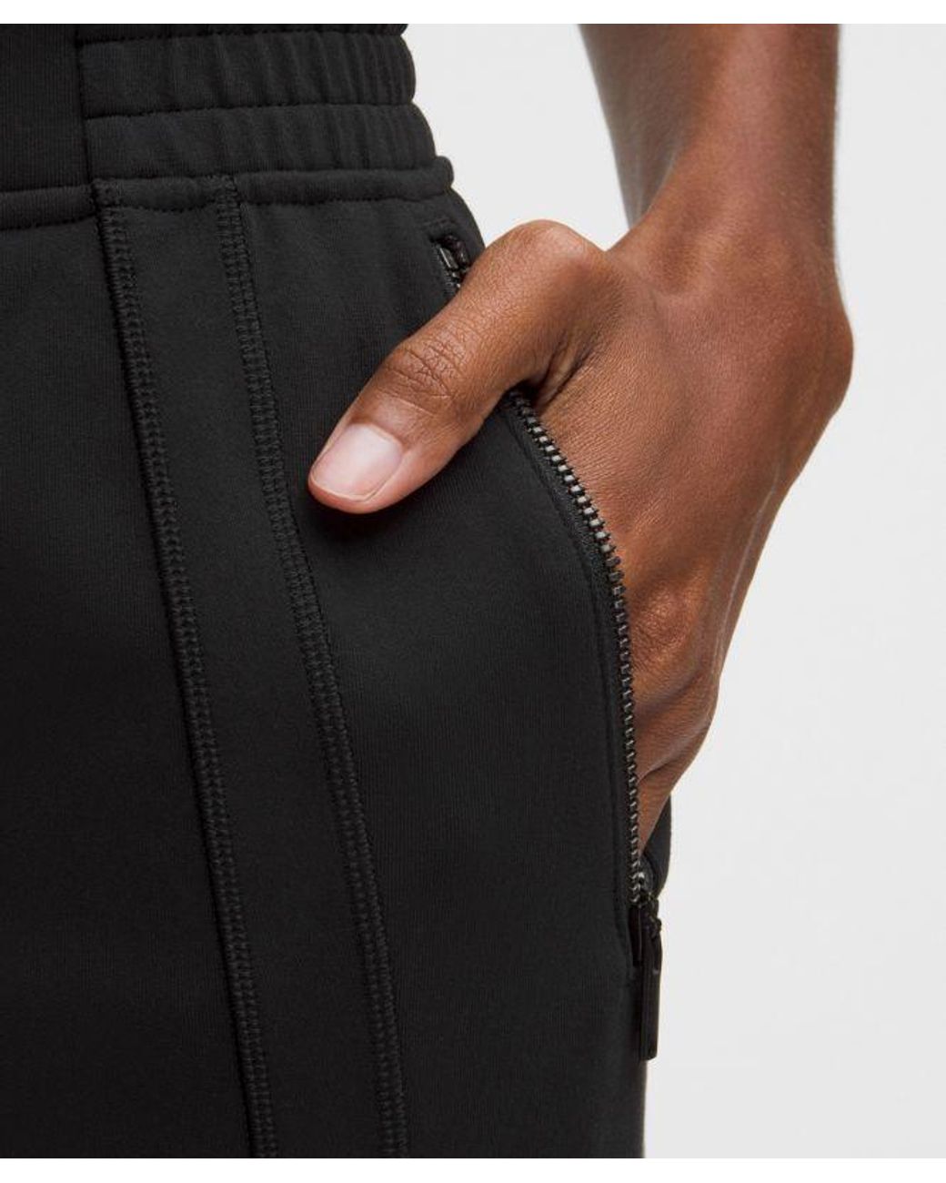 lululemon athletica Black Define Mid-Rise Track Pant