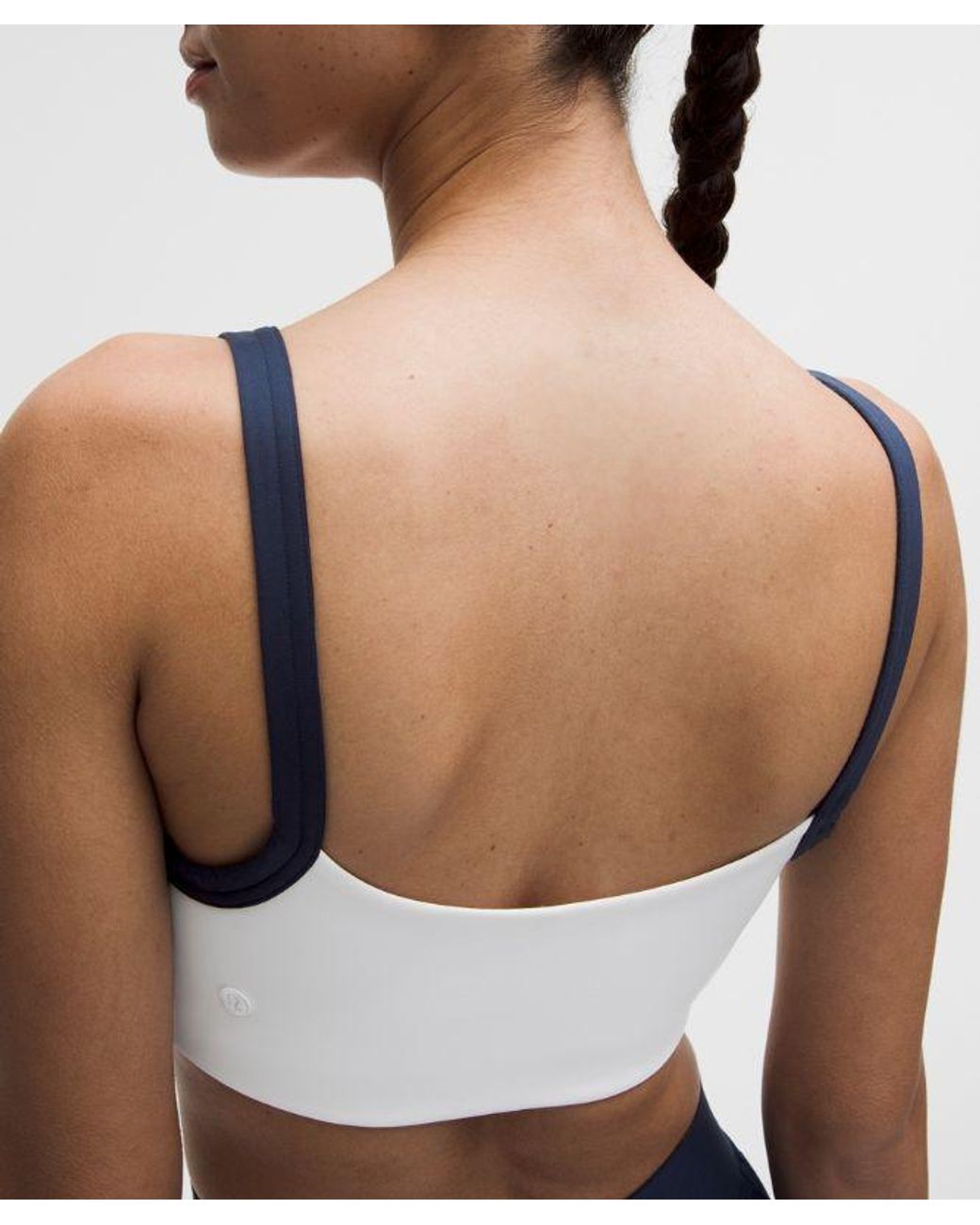 lululemon athletica Blue – Straight-Strap Sports Bra Light Support, B/C Cup Tennis Deuce – –