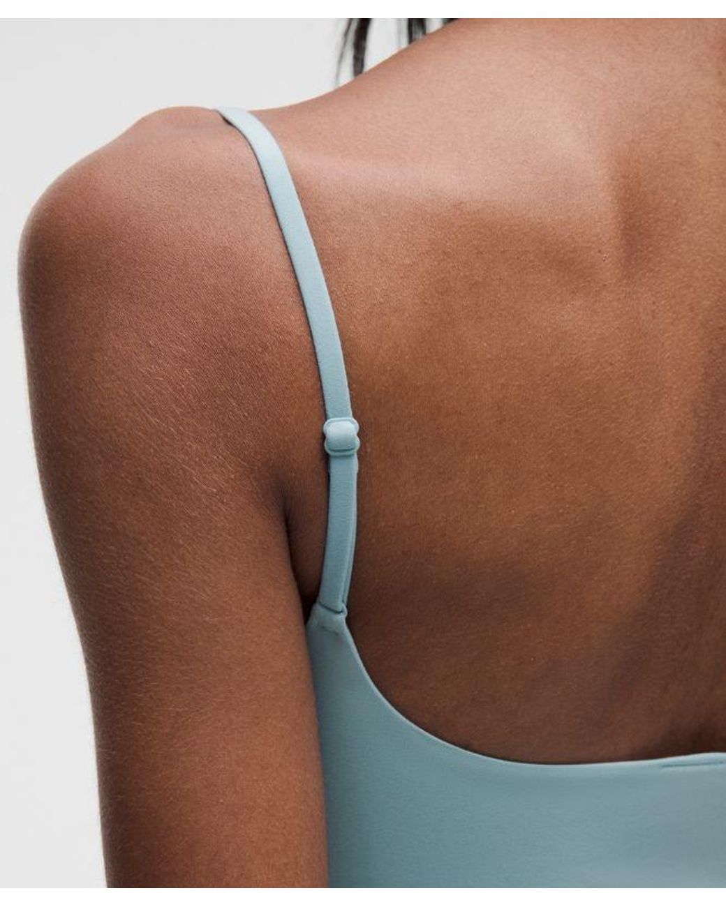 lululemon athletica Blue – Wundermost Ultra-Soft Nulu Spaghetti-Strap Adjustable Cami – –