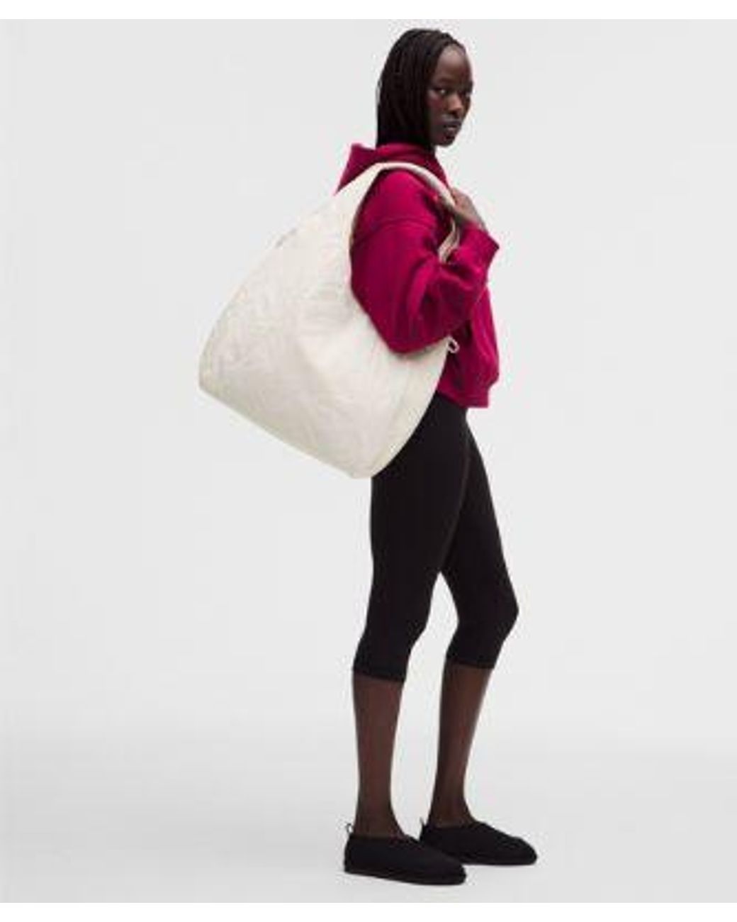 lululemon athletica White – Slouchy Shoulder Bag 19L –