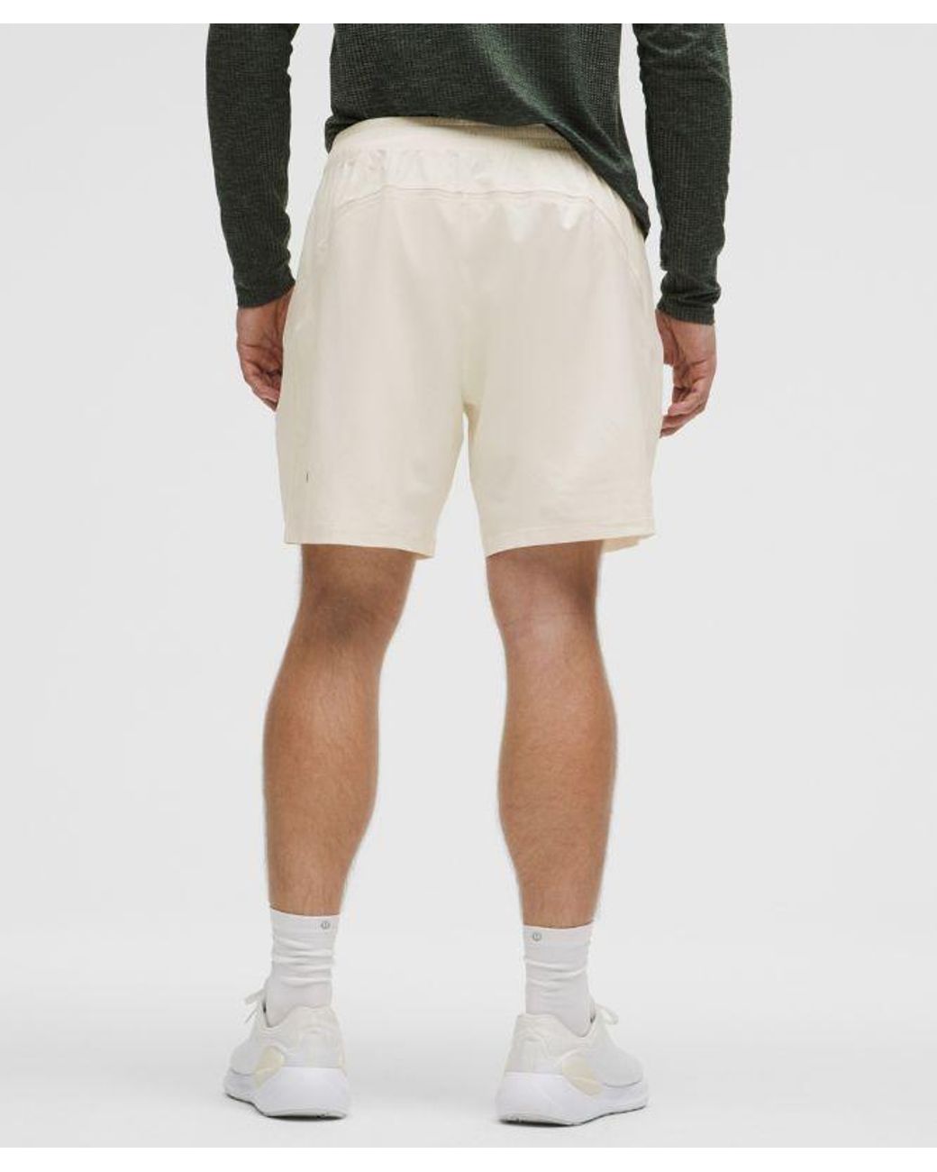 lululemon athletica Natural Pace Breaker Lined Short 7" for men