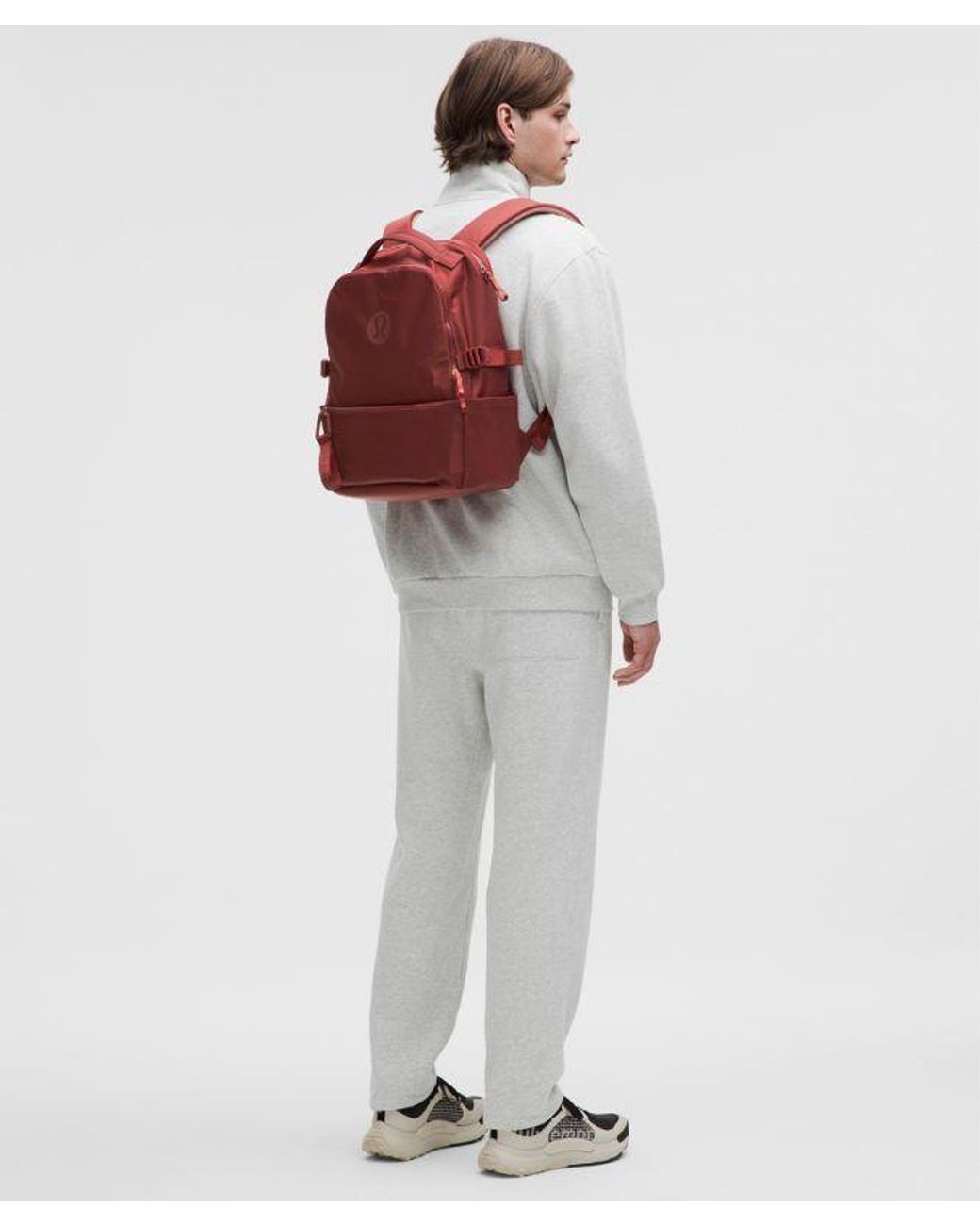 lululemon crimson backpack lululemon – New Crew Backpack 22L – in Red